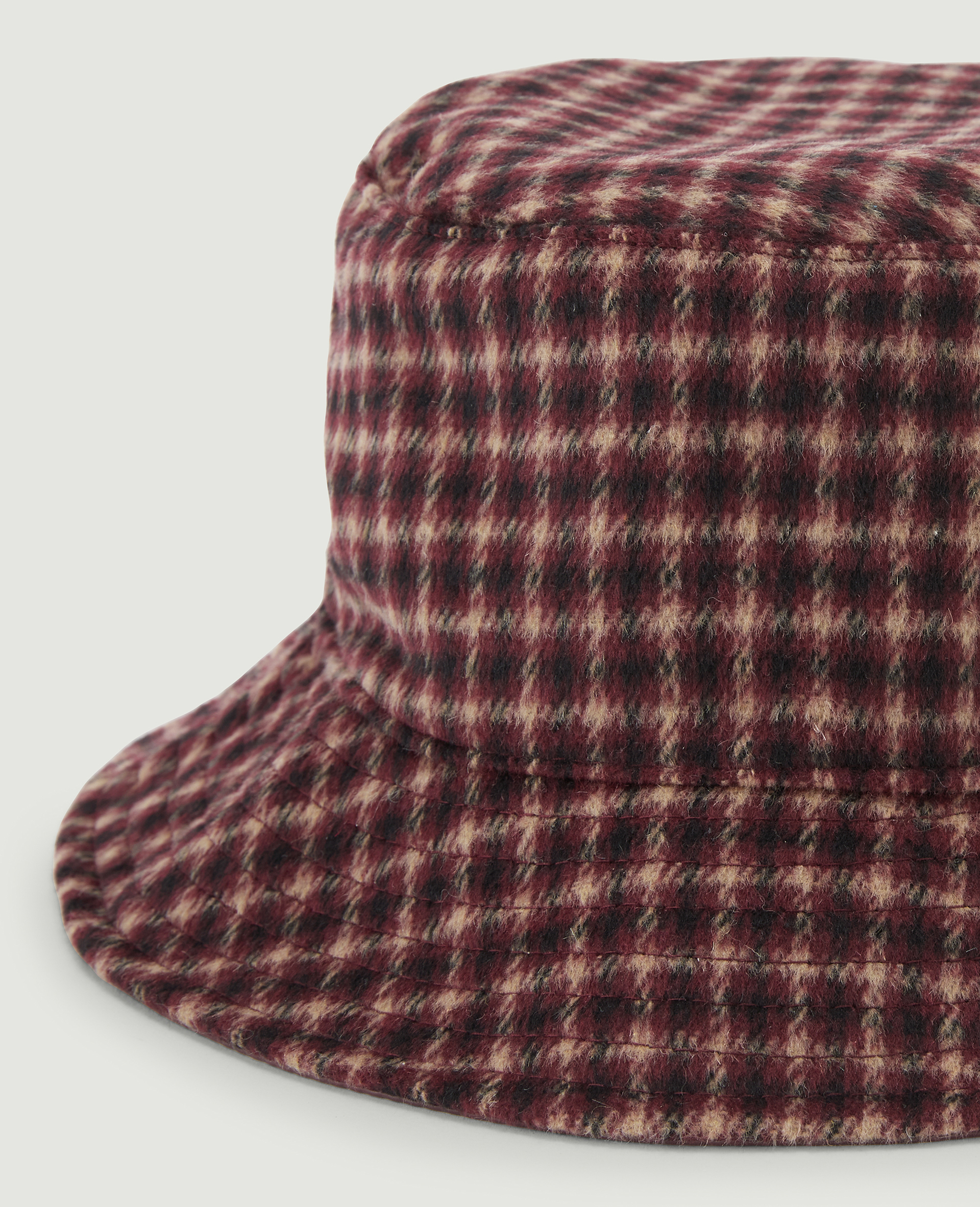 Bob réversible bimatière bordeaux - Pimkie