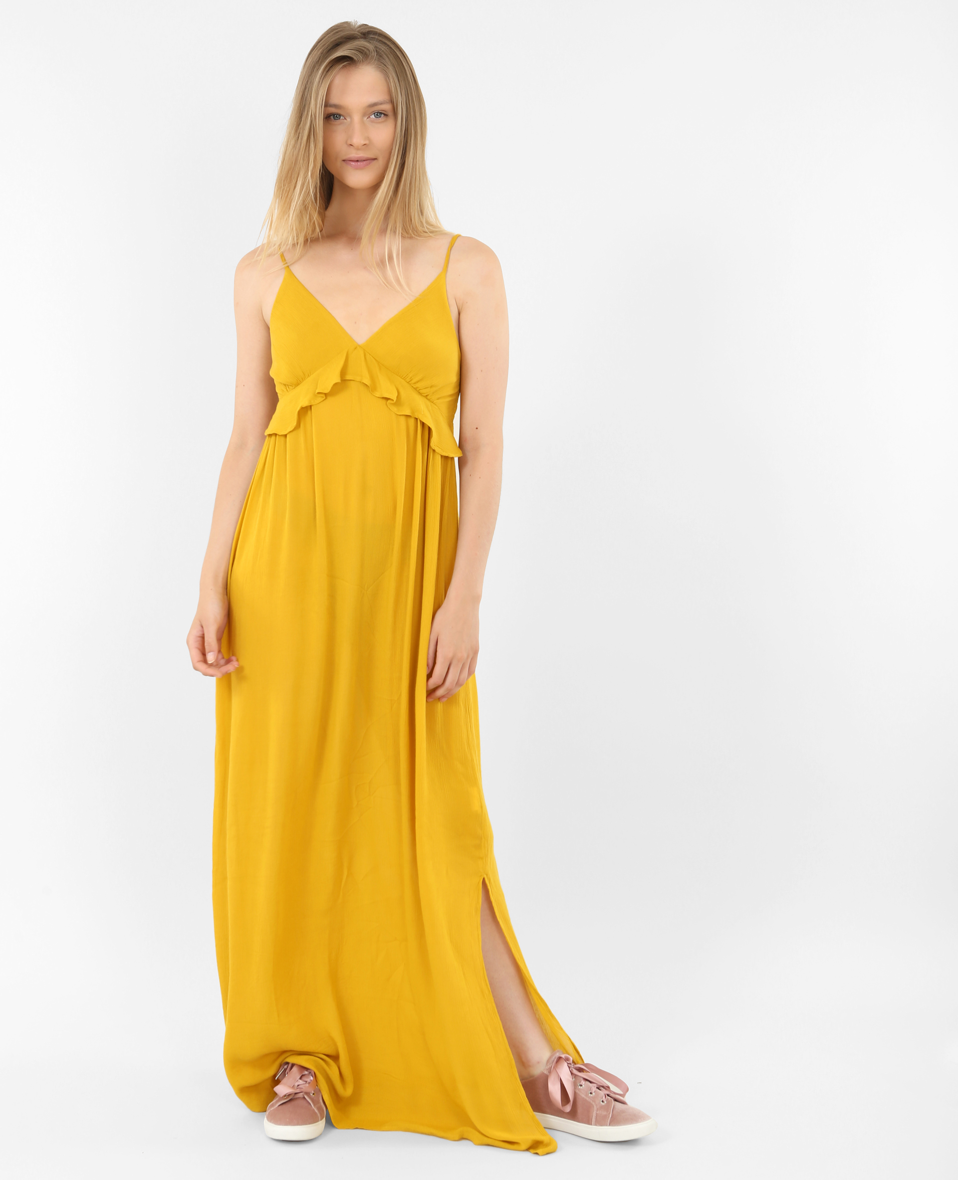 Pimkie robe jaune top