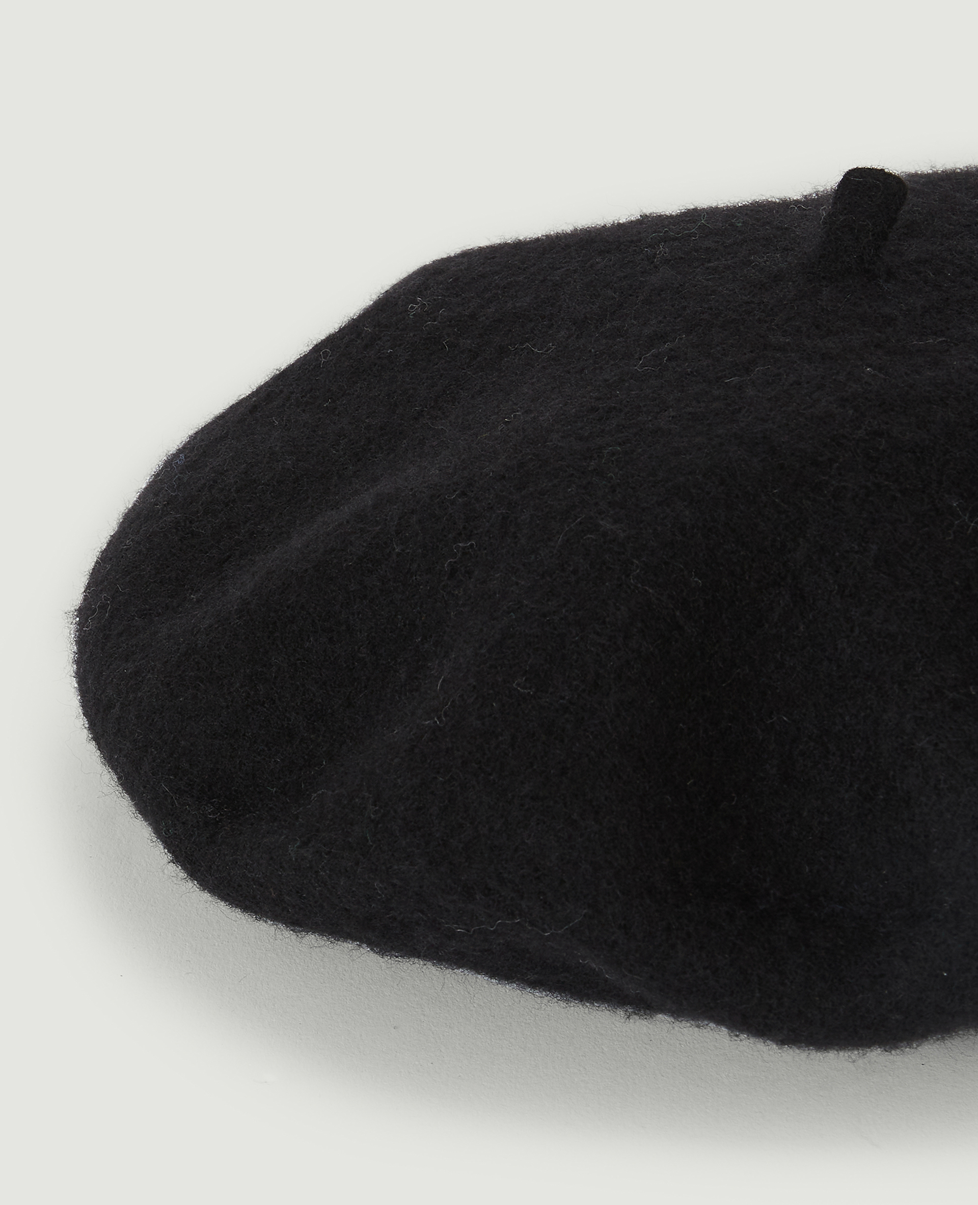 Béret en lainage noir - Pimkie
