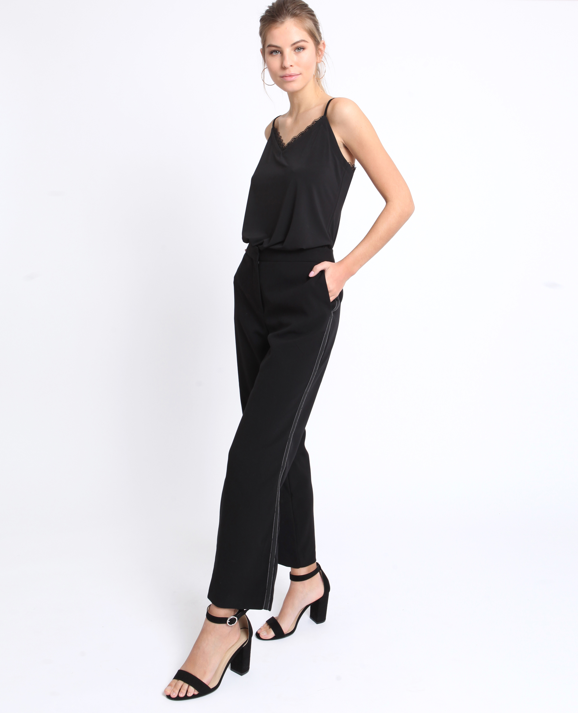 Top dentelle noir - Pimkie
