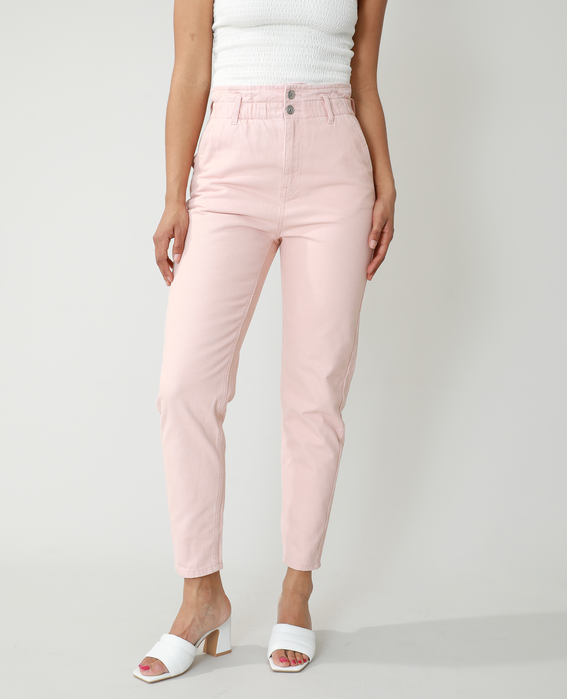 Jean shop mom rose