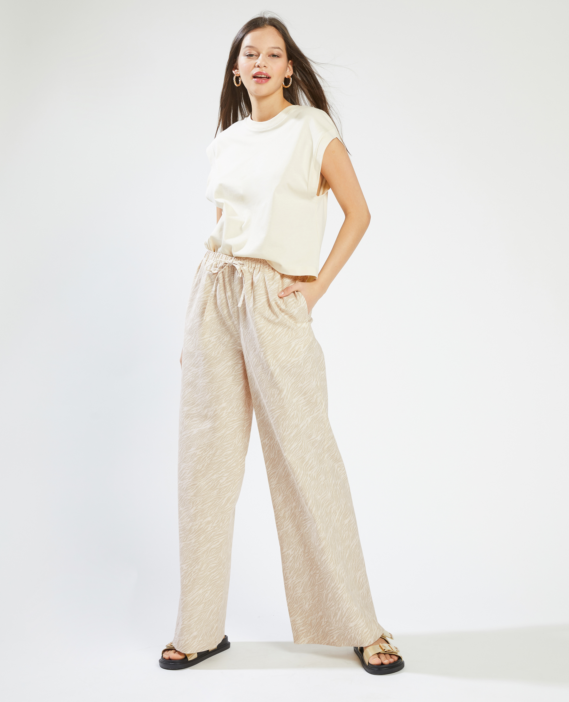 Pantalon large et droit SMALL