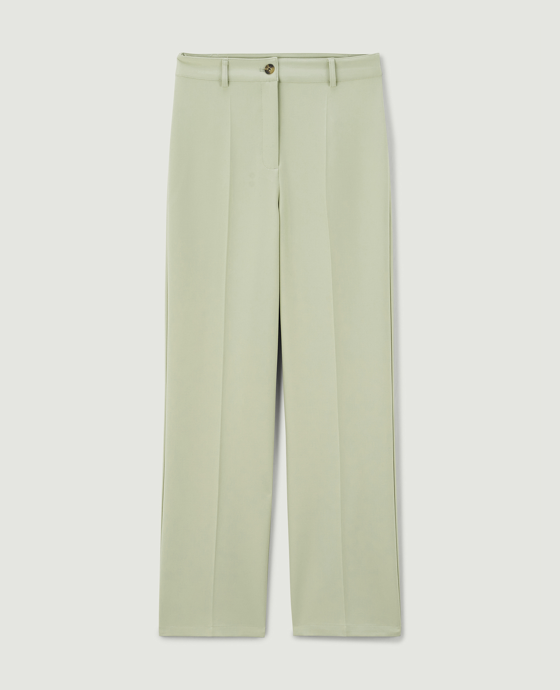 Pantalon droit city vert de gris - Pimkie