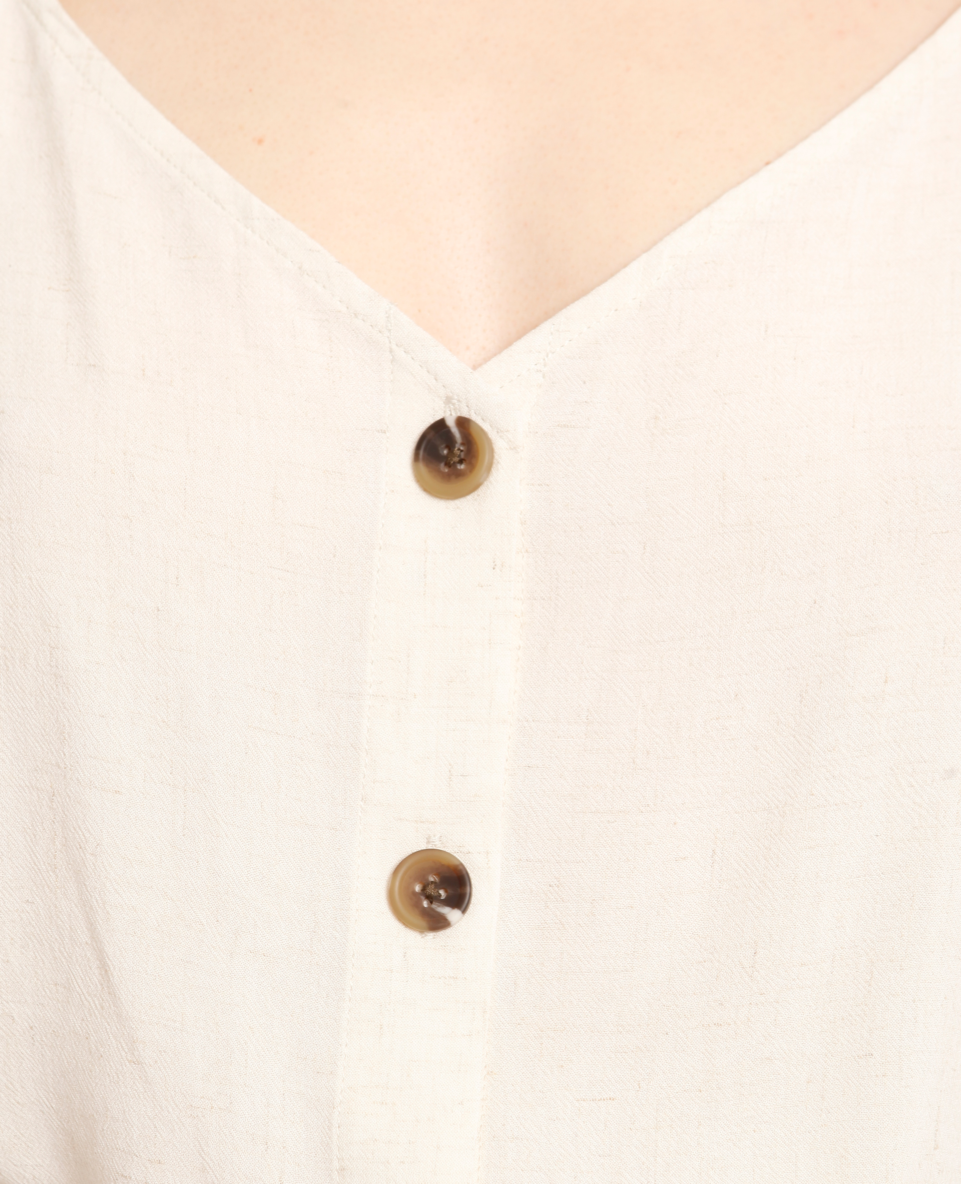 Top à fines bretelles beige - Pimkie