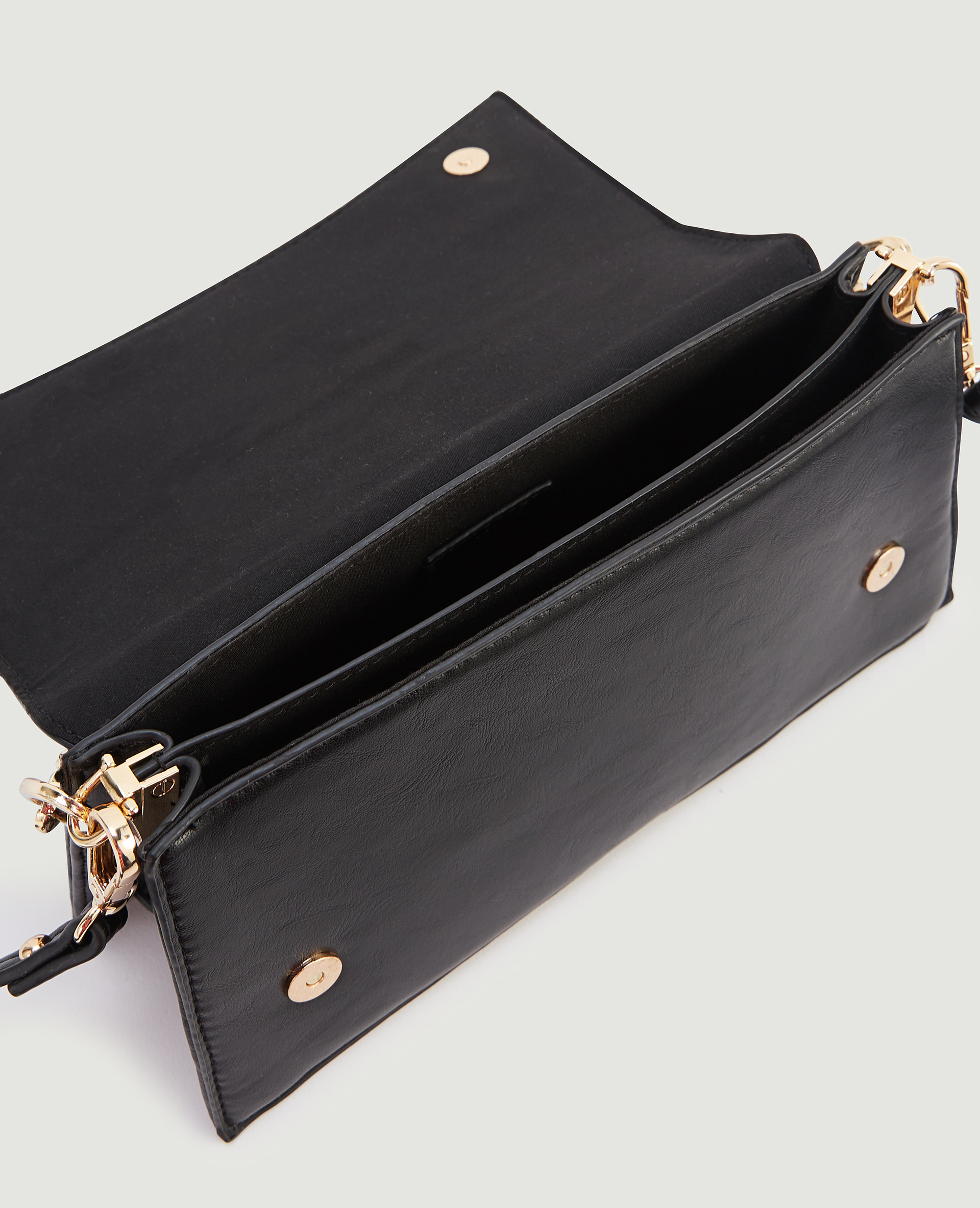 Sac baguette rigide noir - Pimkie