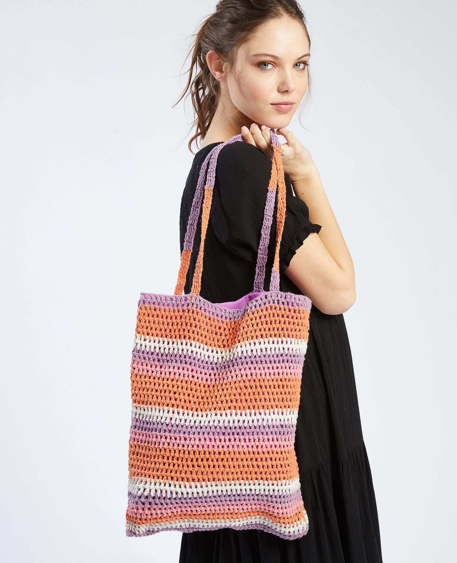 Sac cabas en crochet Pimkie
