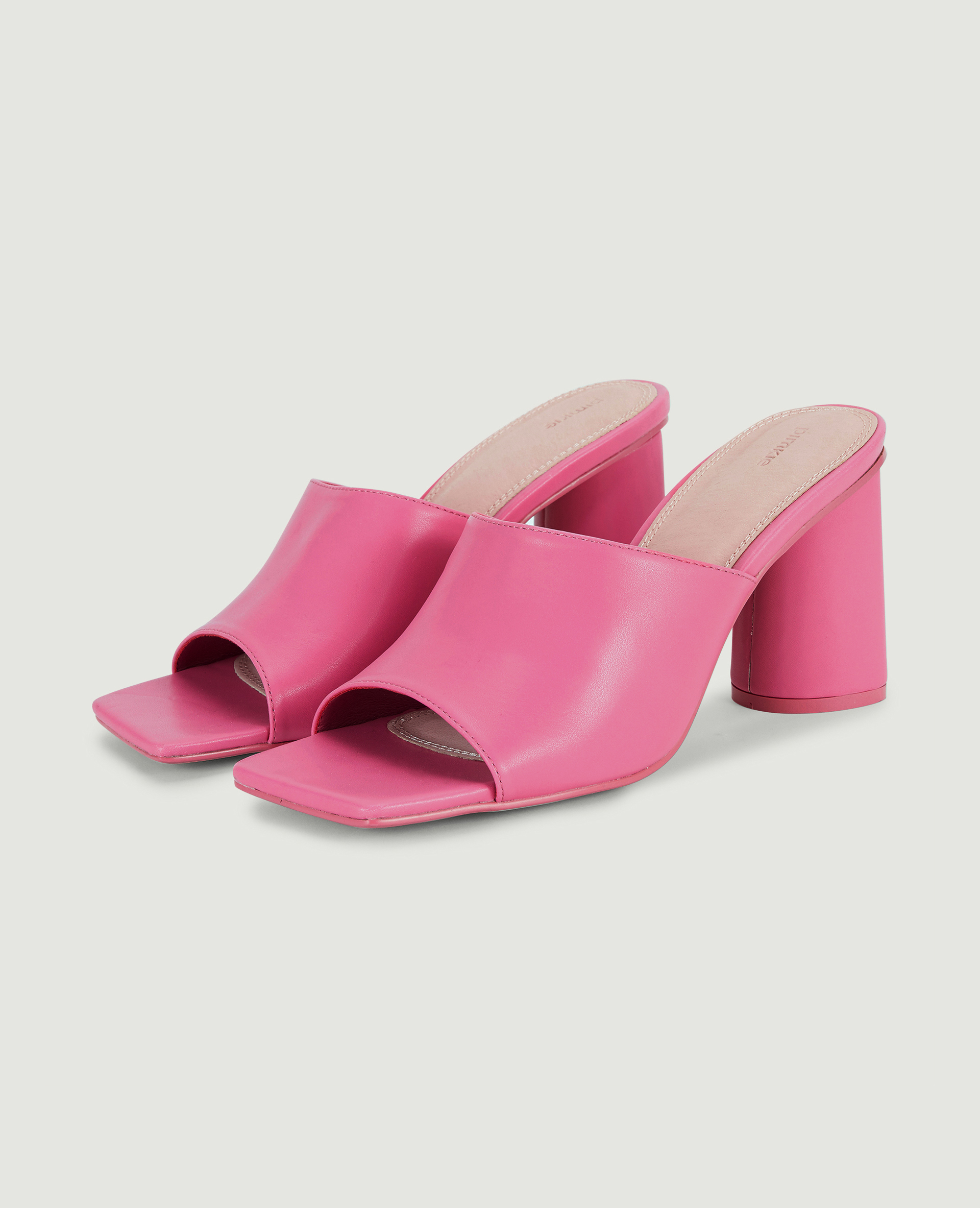 Mules à talons rose - Pimkie