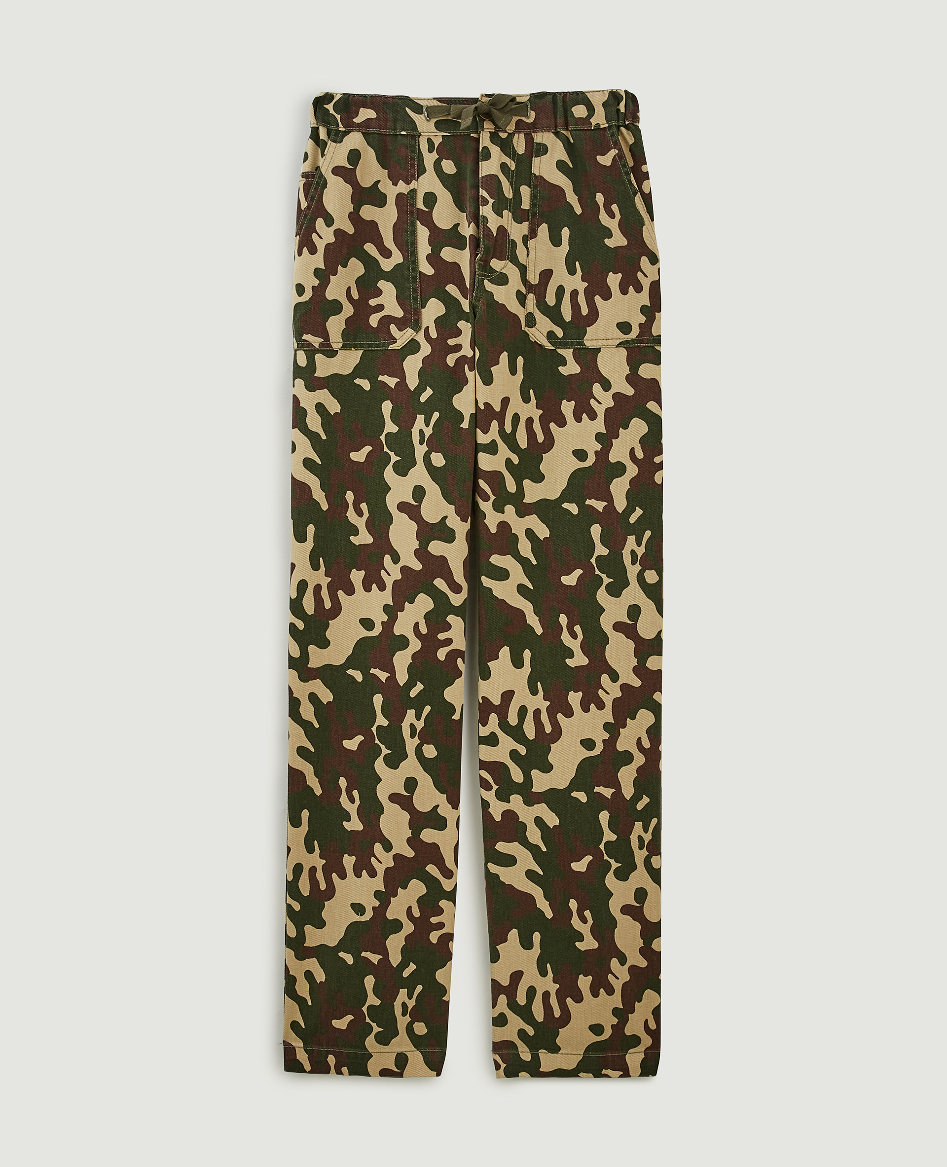 Pantalon cargo droit camel - Pimkie