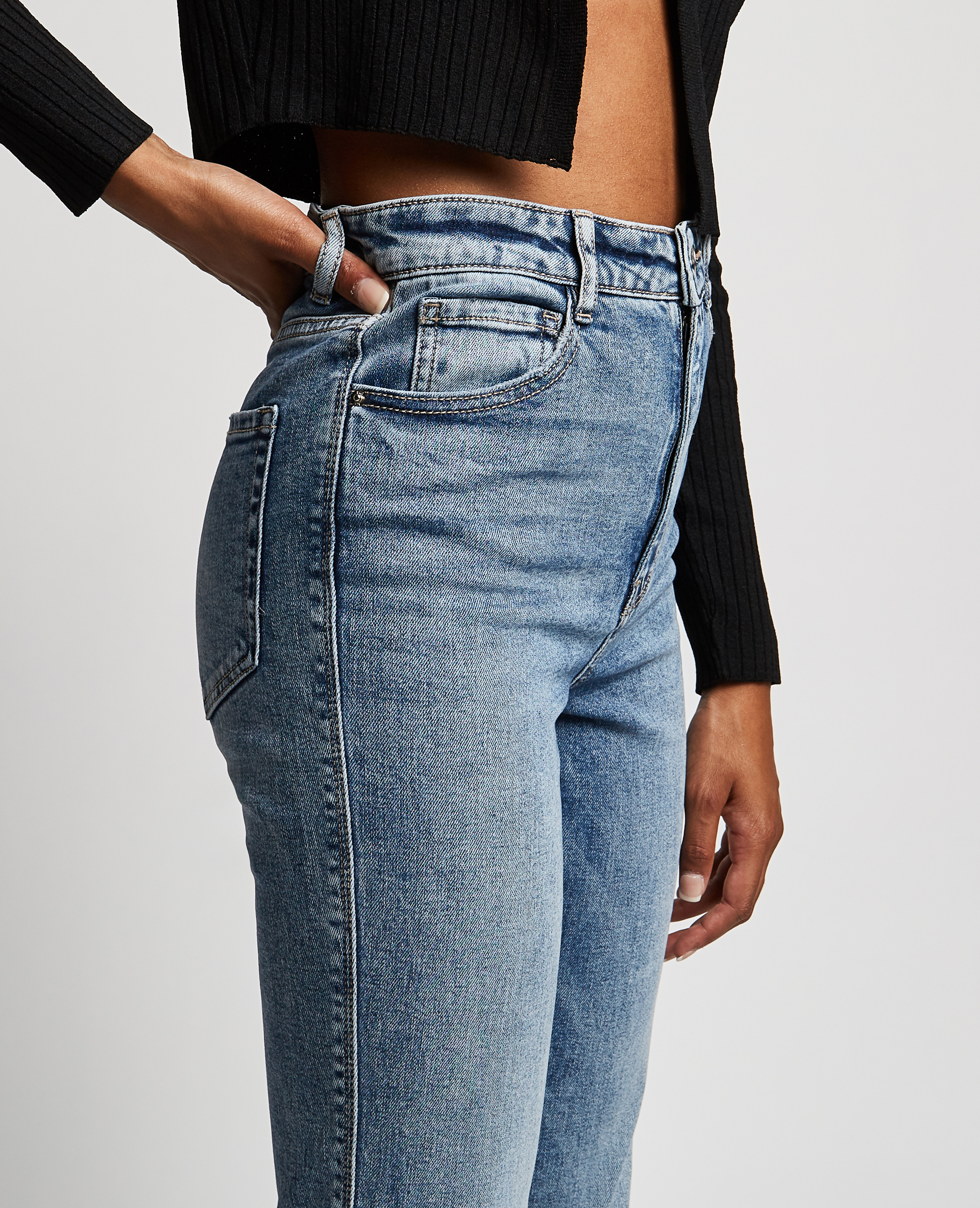 Jean flare bleu - Pimkie