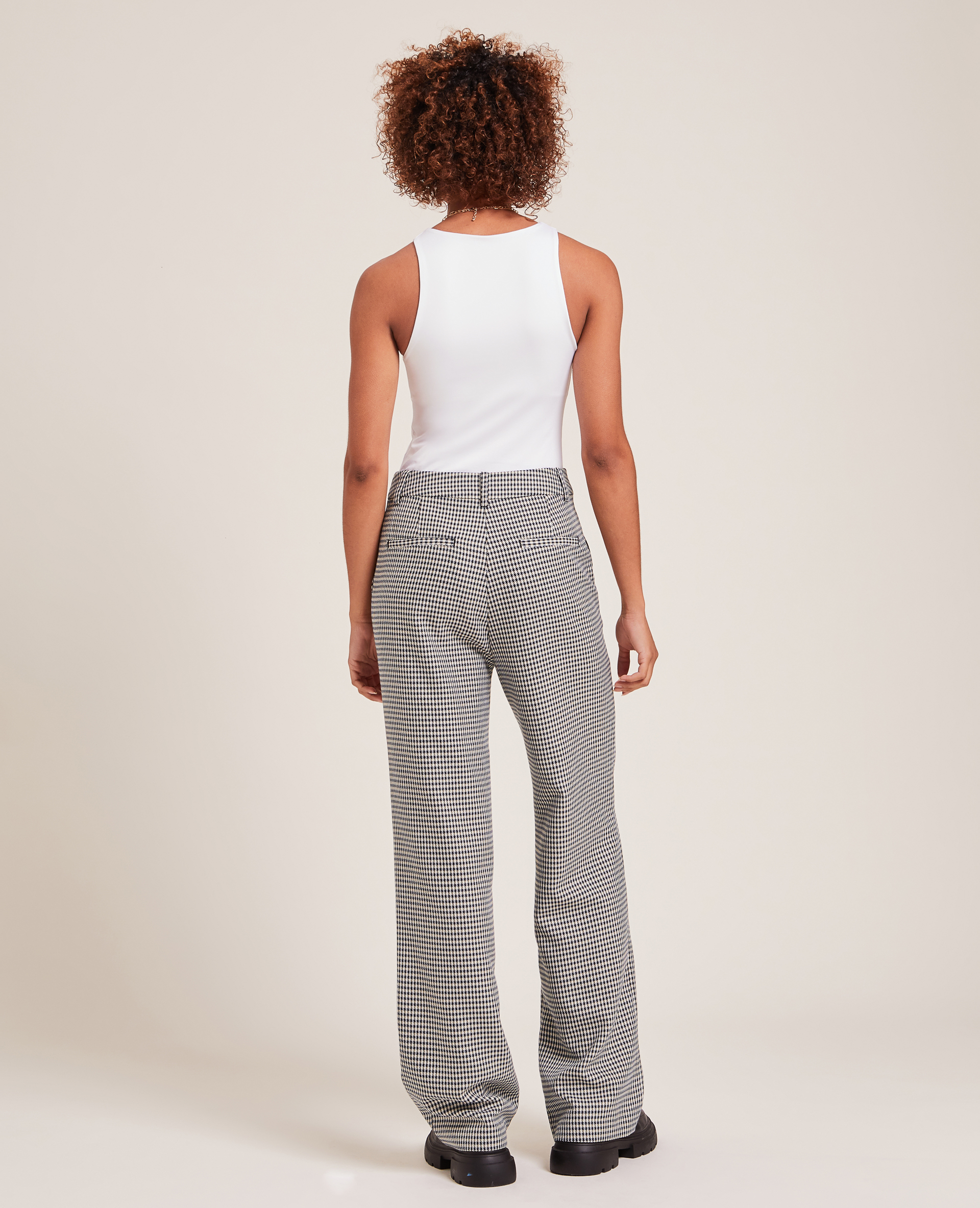 Pantalon droit écru - Pimkie