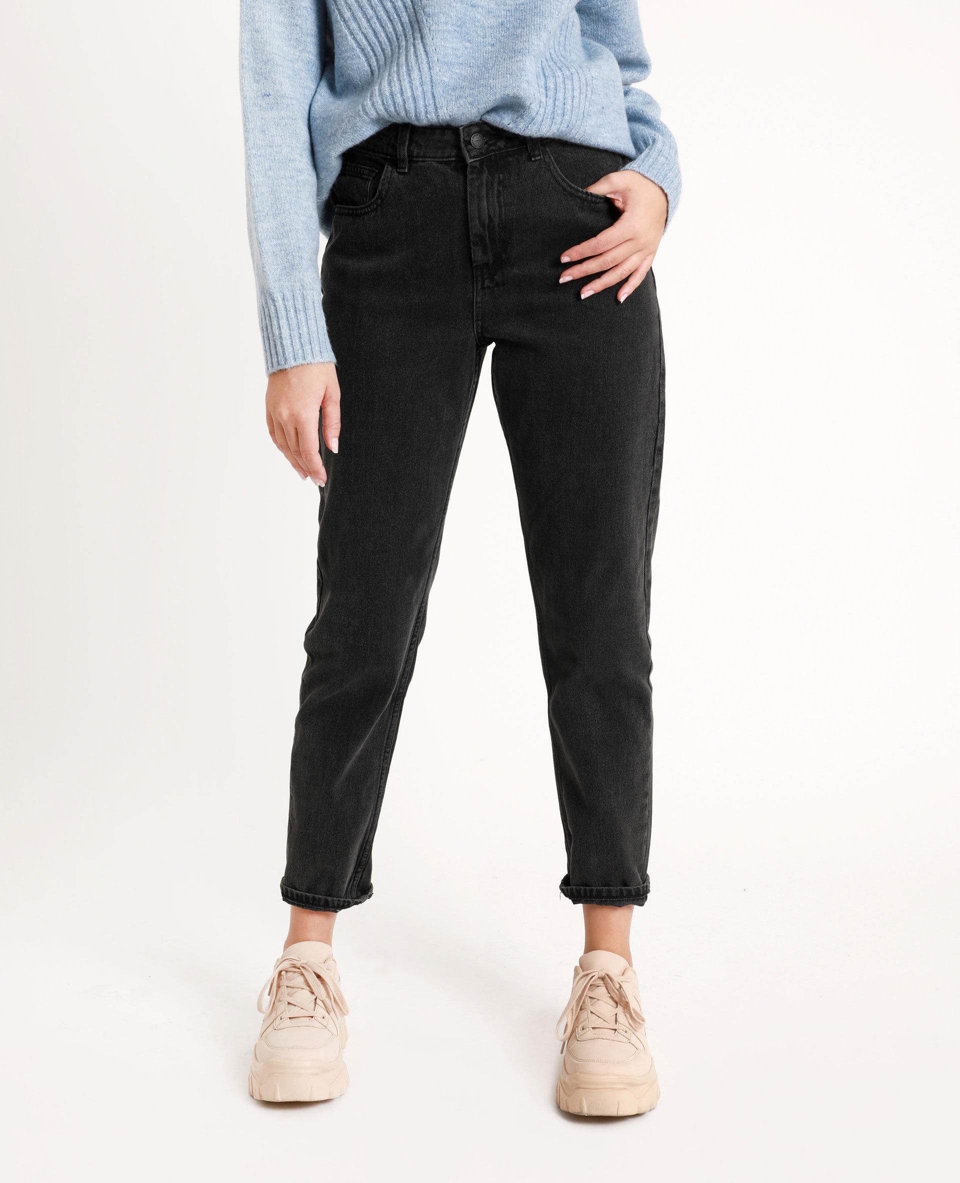 Jean mom taille haute Pimkie