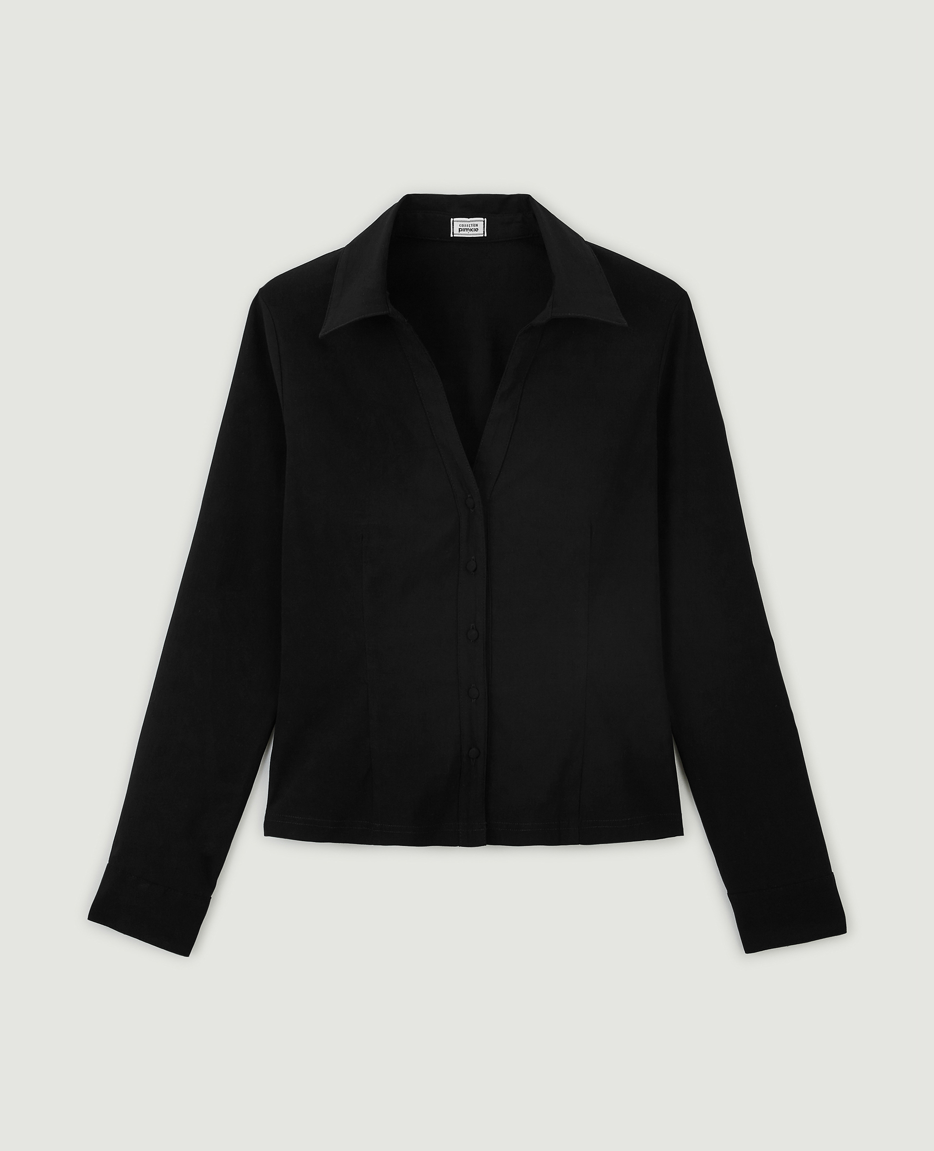 Chemise cintrée noir - Pimkie