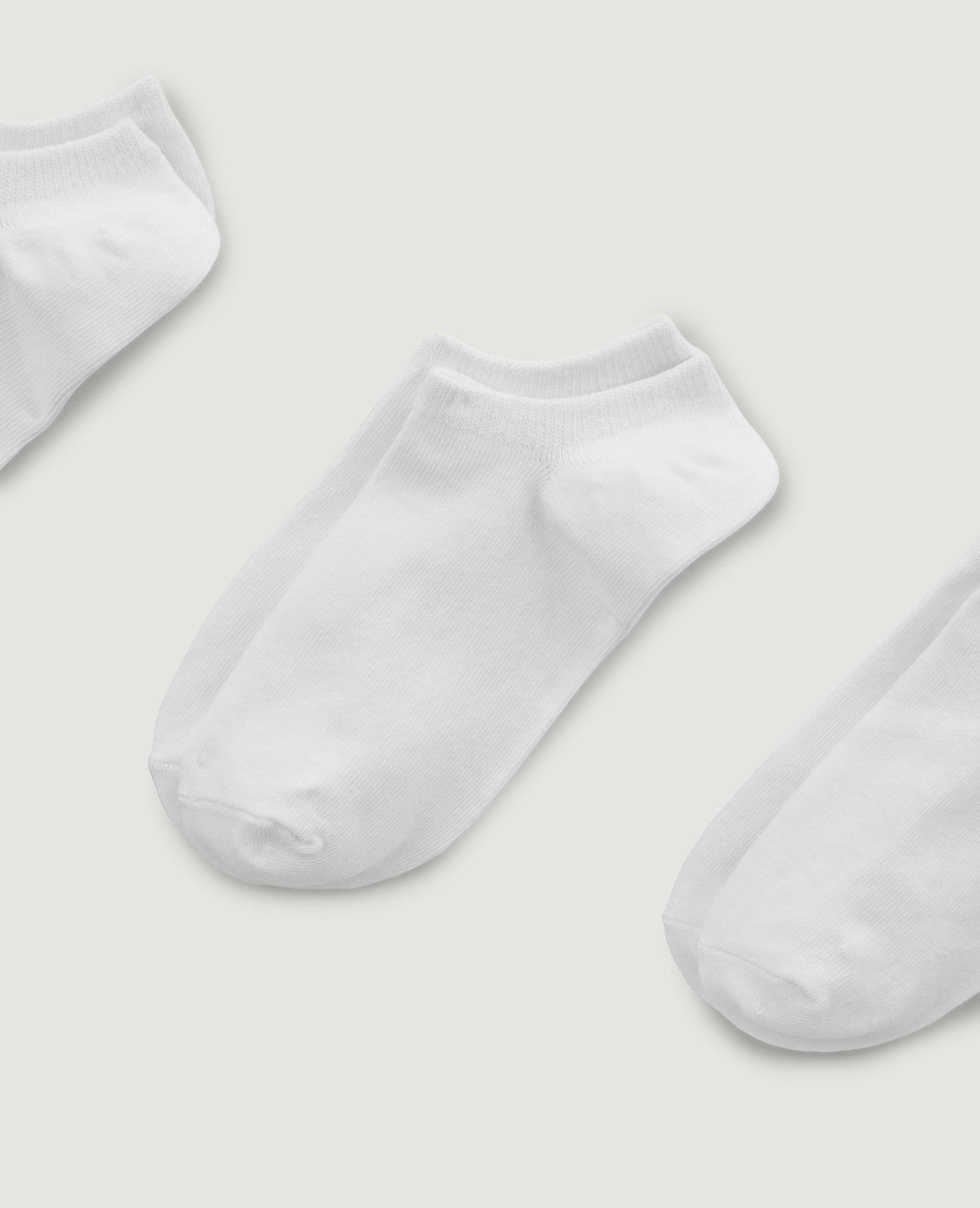 Lot de 3 paires de soquettes blanc - Pimkie