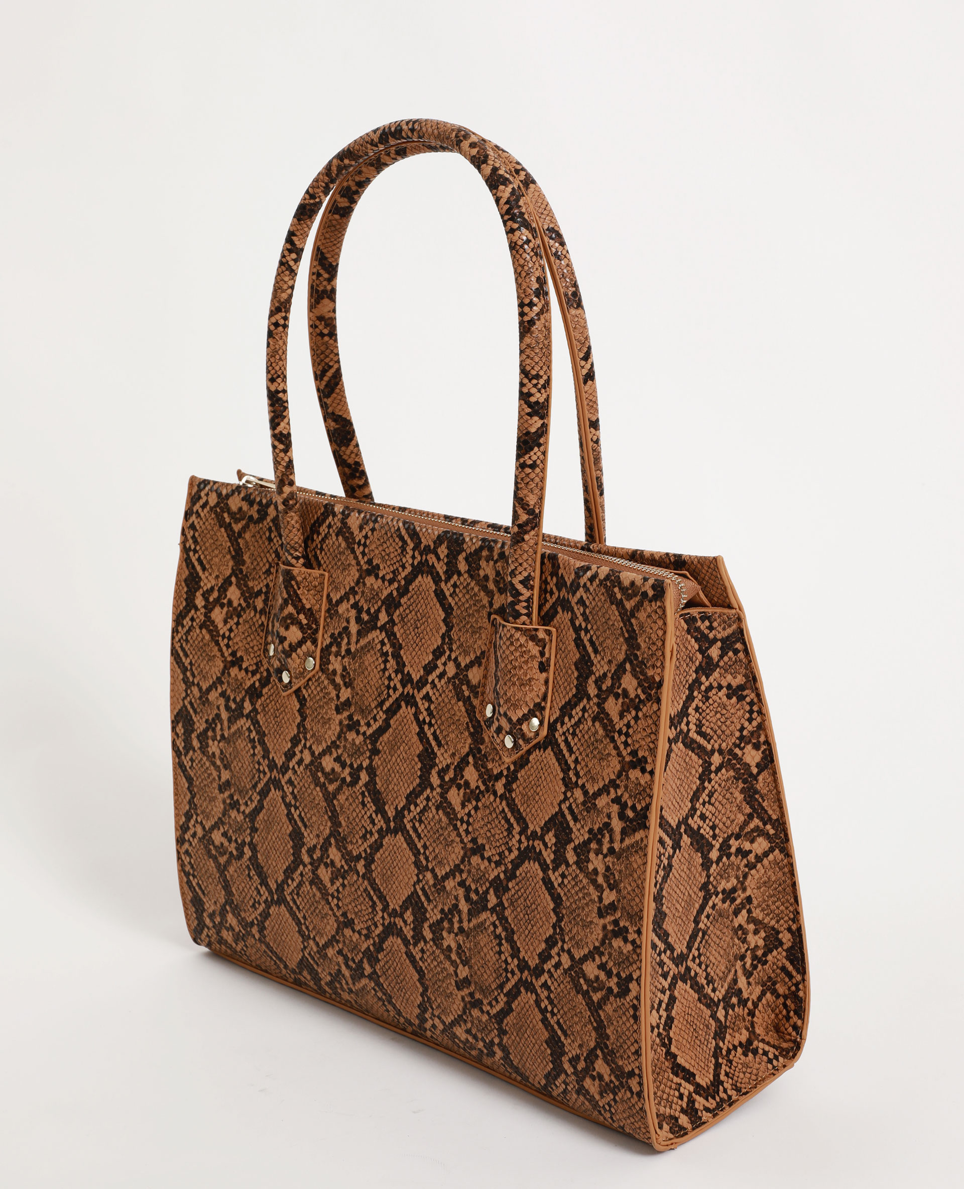 Grand sac rigide beige - 917216E00A07 | Pimkie