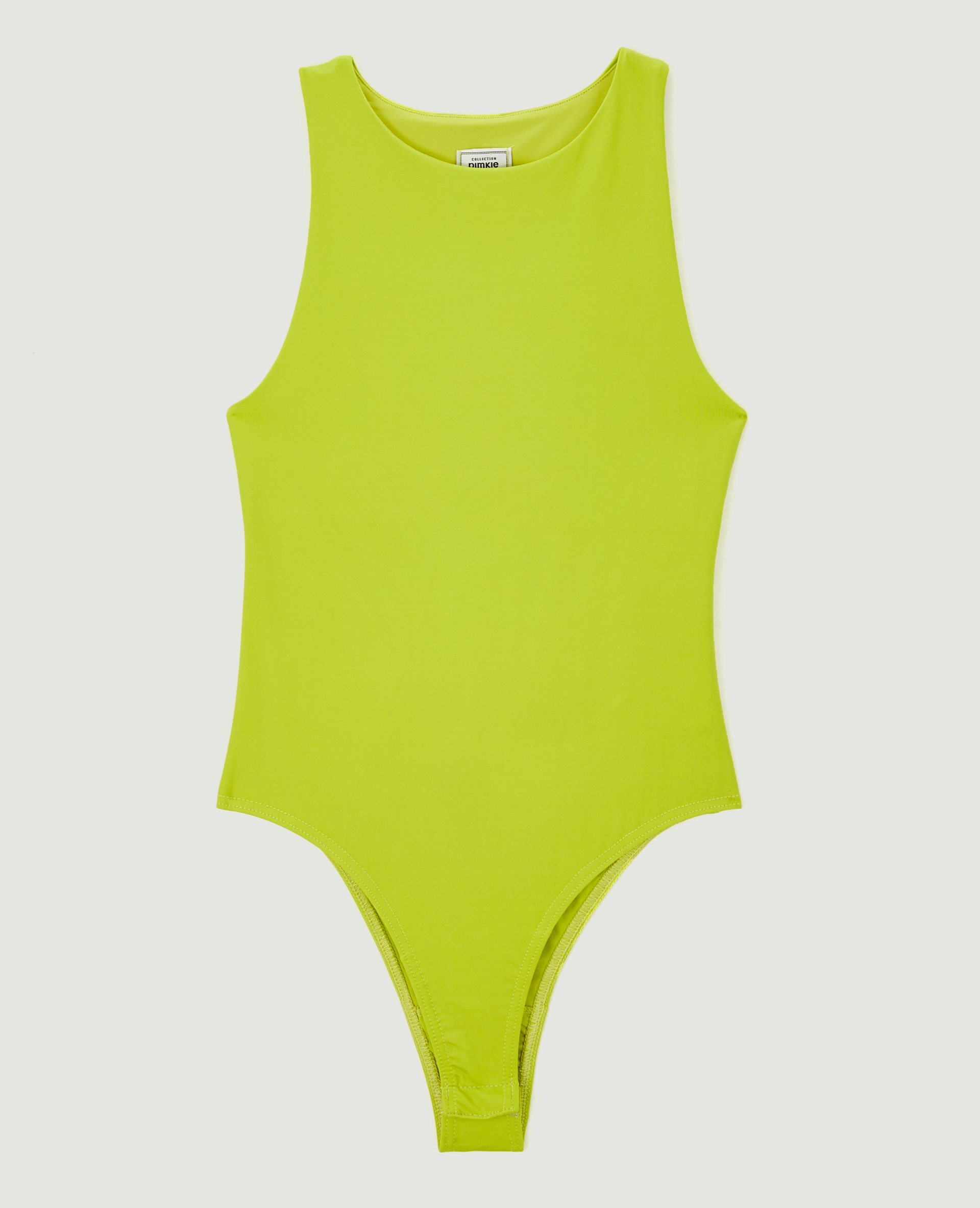 Body sans manches jaune fluo - Pimkie