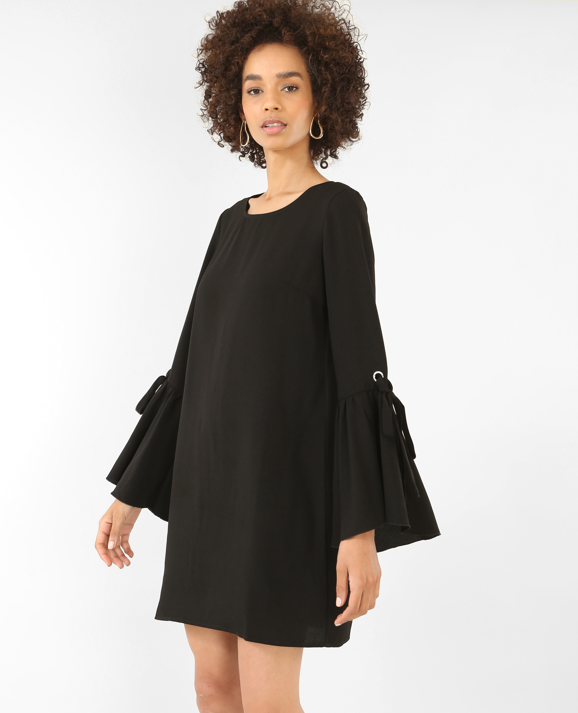 Robe fluide manches vas es