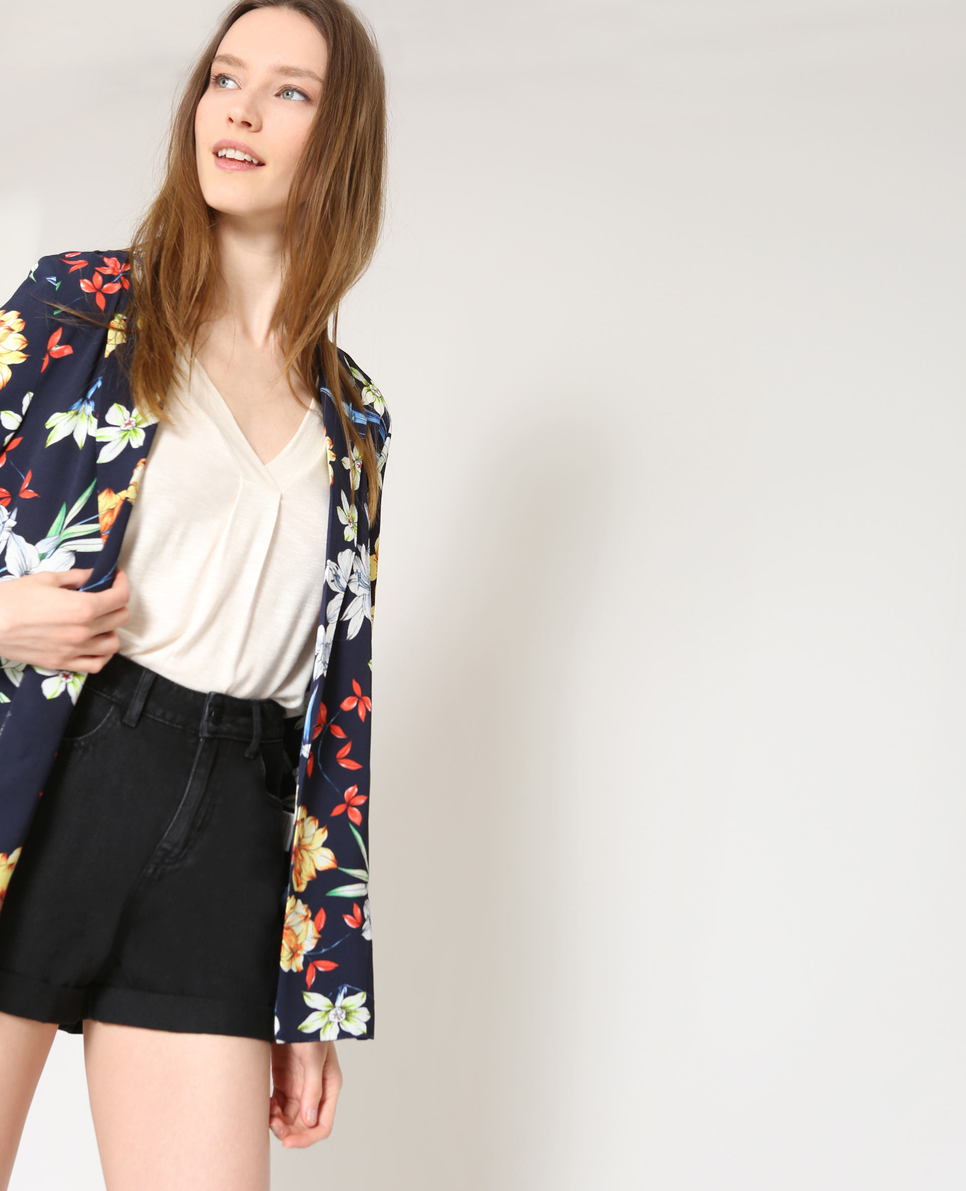 Blazer fleuri sales zara