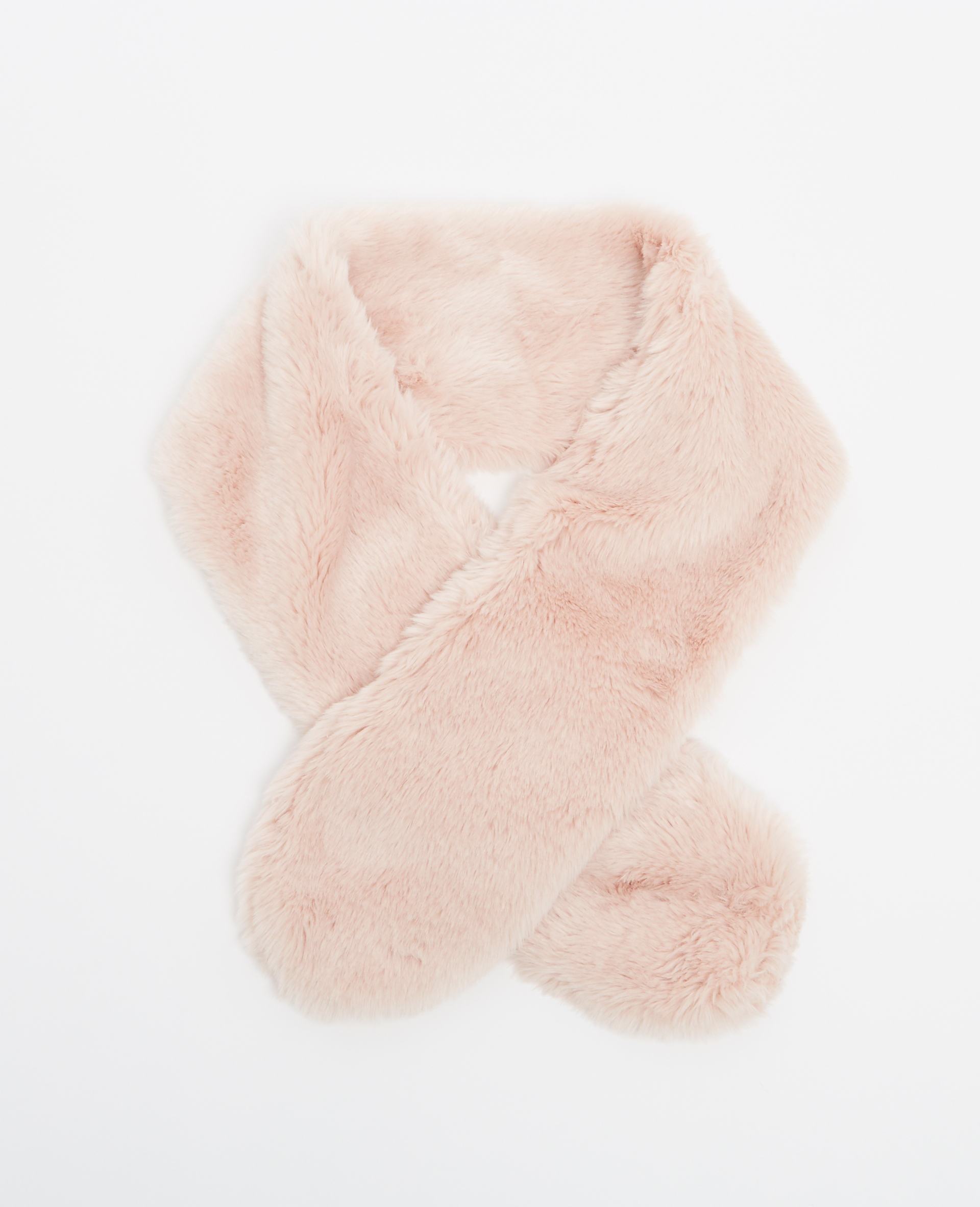 Echarpe en fausse fourrure rose - Pimkie