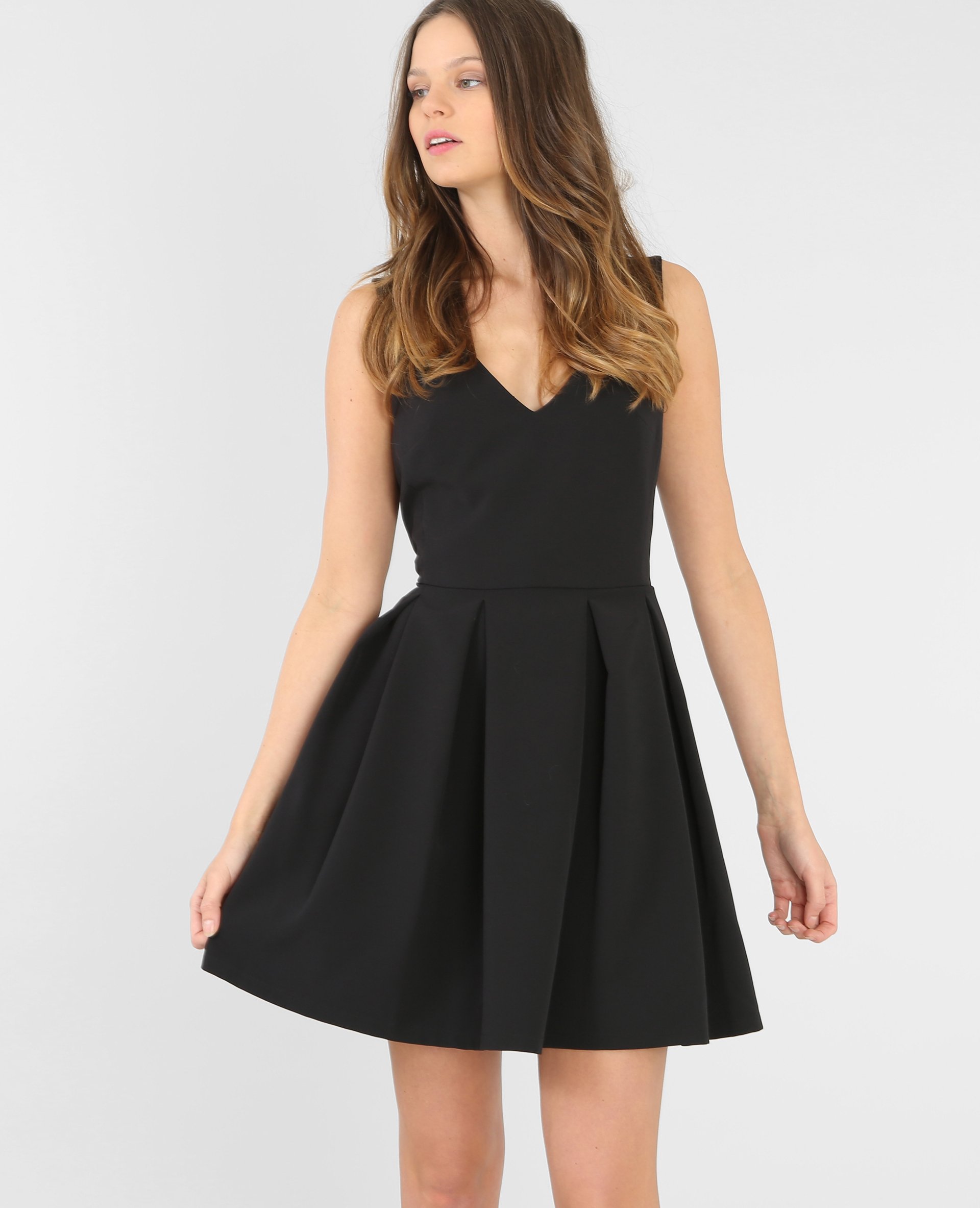 Robe d collet V