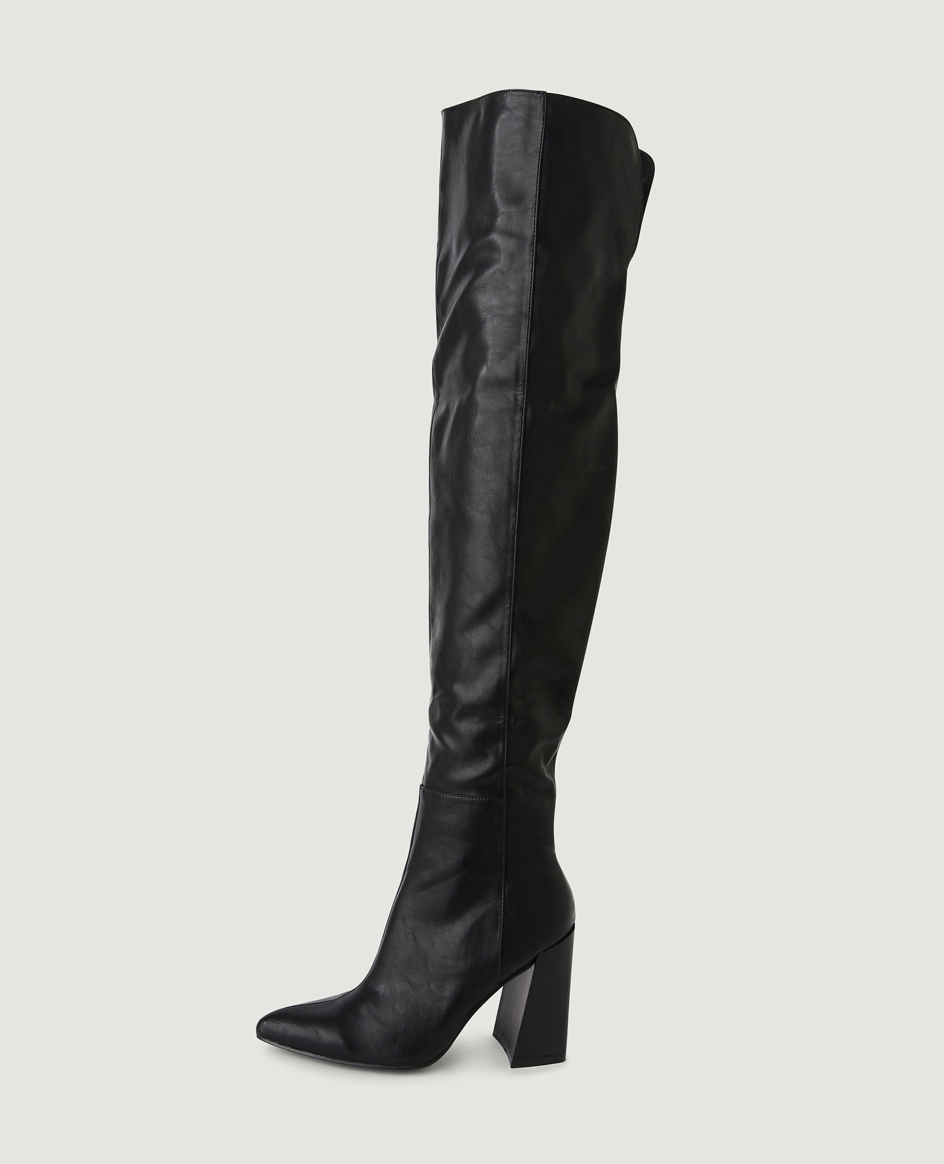 Cuissardes simili cuir talon Pimkie