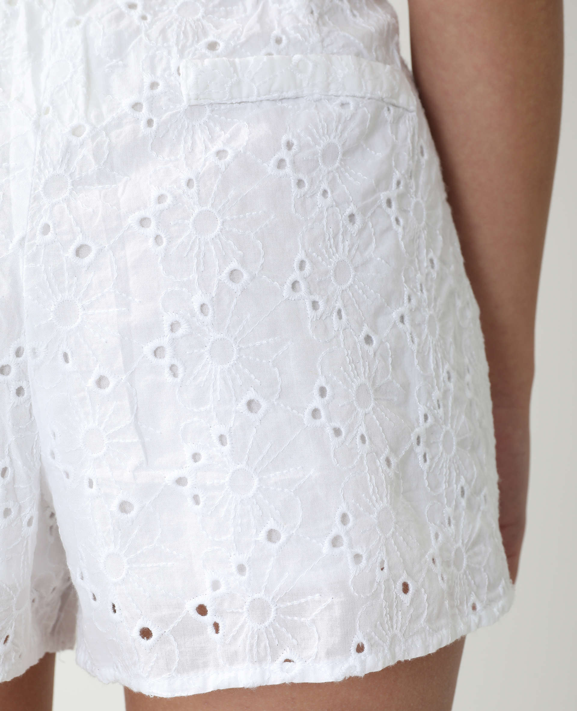 Short broderie anglaise blanc - Pimkie