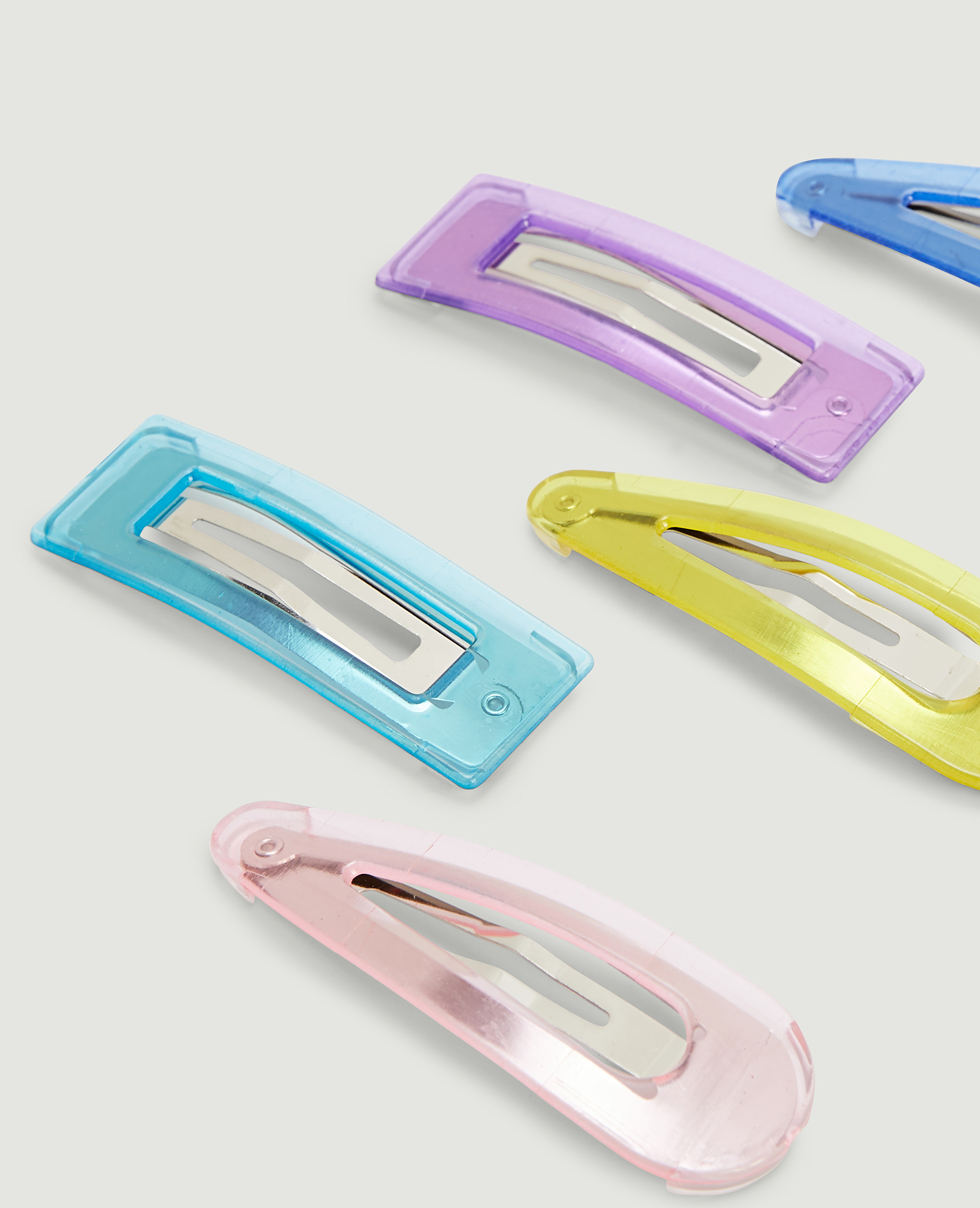 Lot de 5 barrettes clip violet - Pimkie