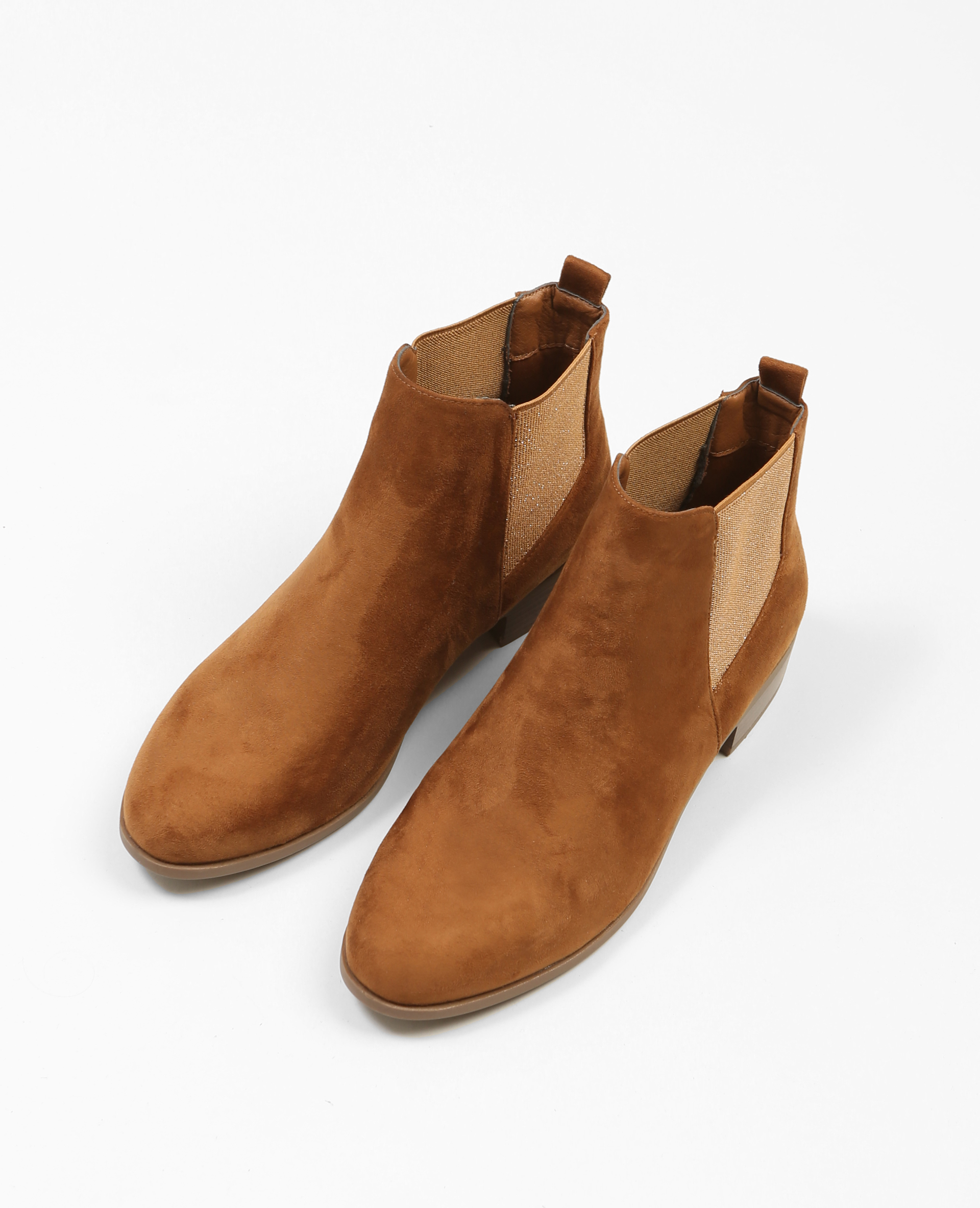 sparkly chelsea boots