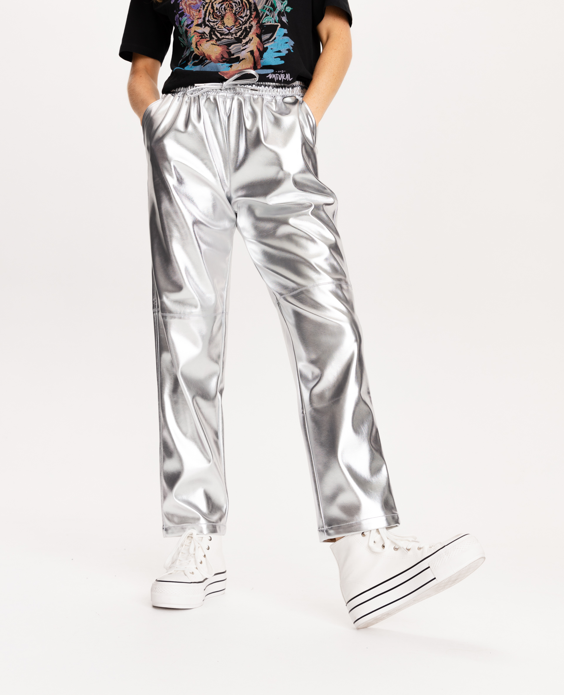 Pantalon faux cuir