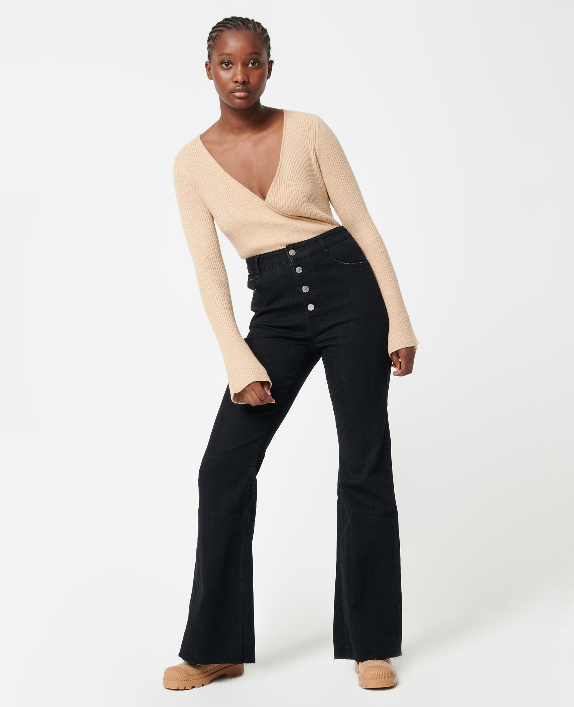 Jean cheap flare pimkie