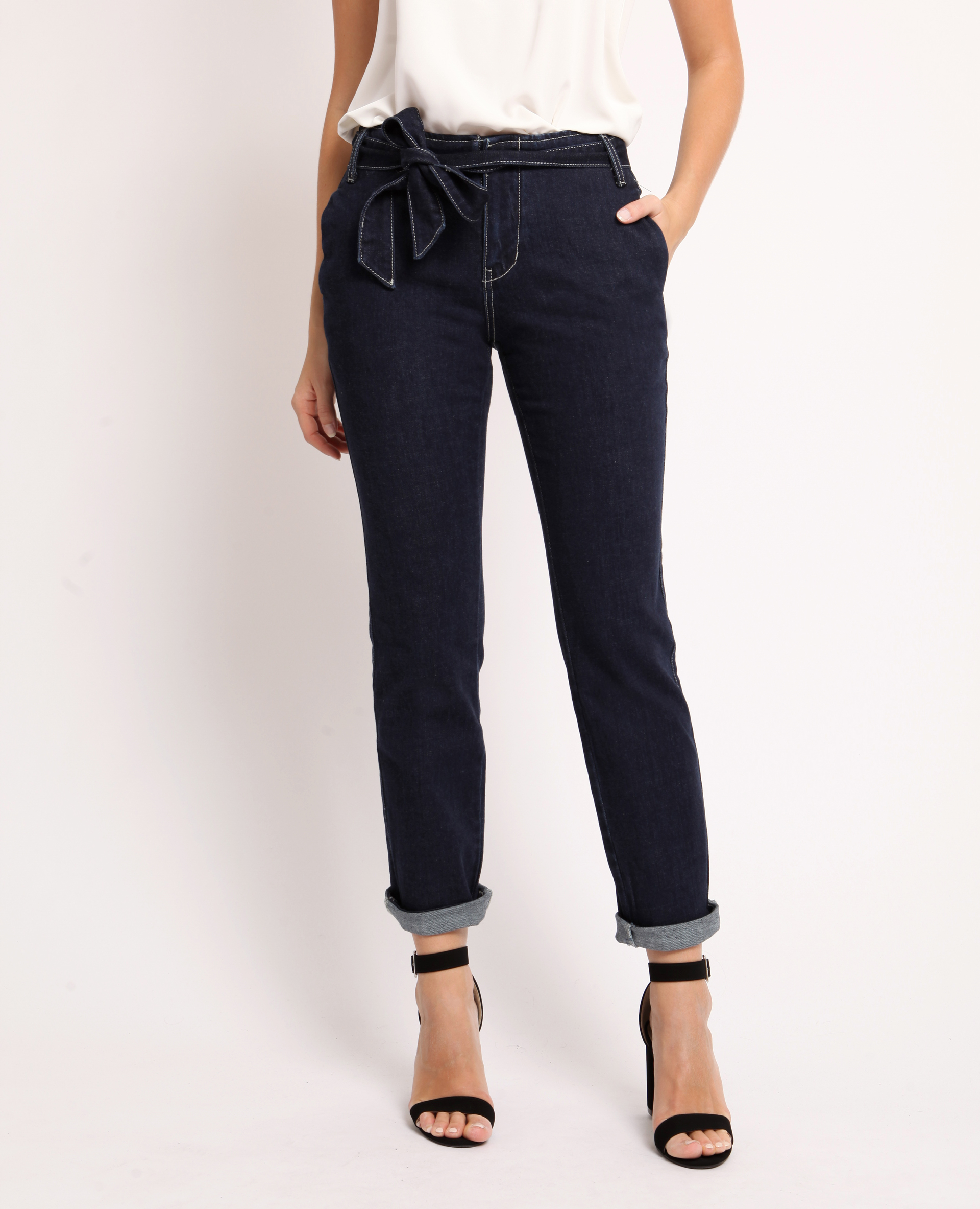Jean brut bleu foncé - Pimkie