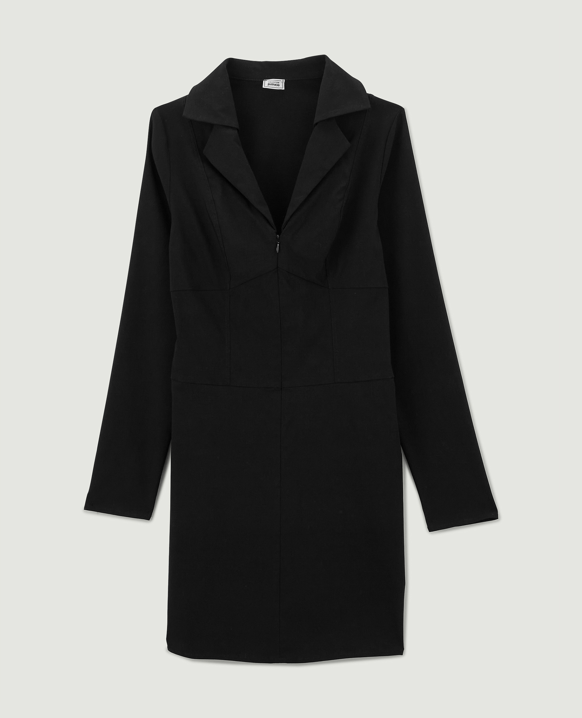 Robe zippée noir - Pimkie
