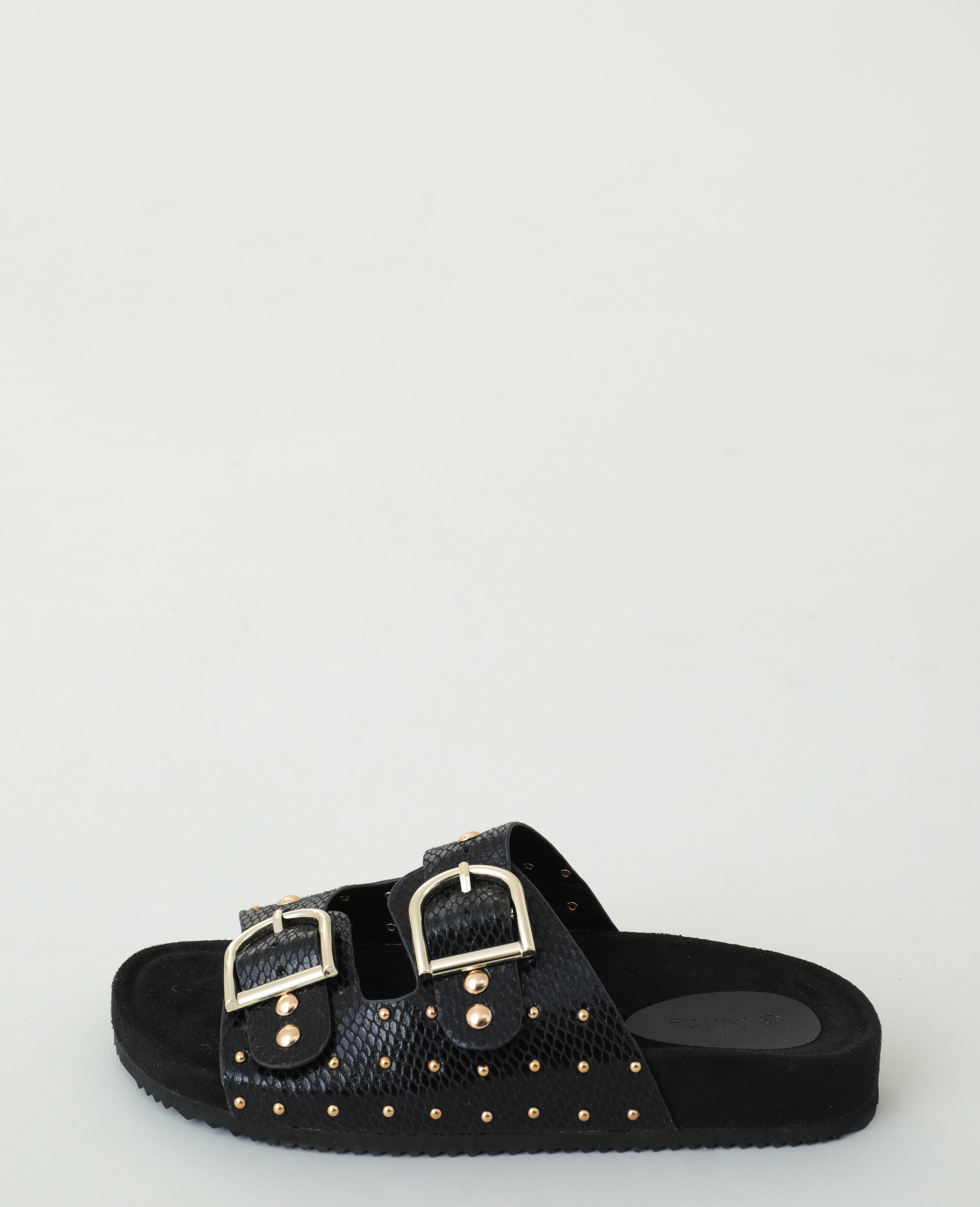 Mules cloutees noires clearance