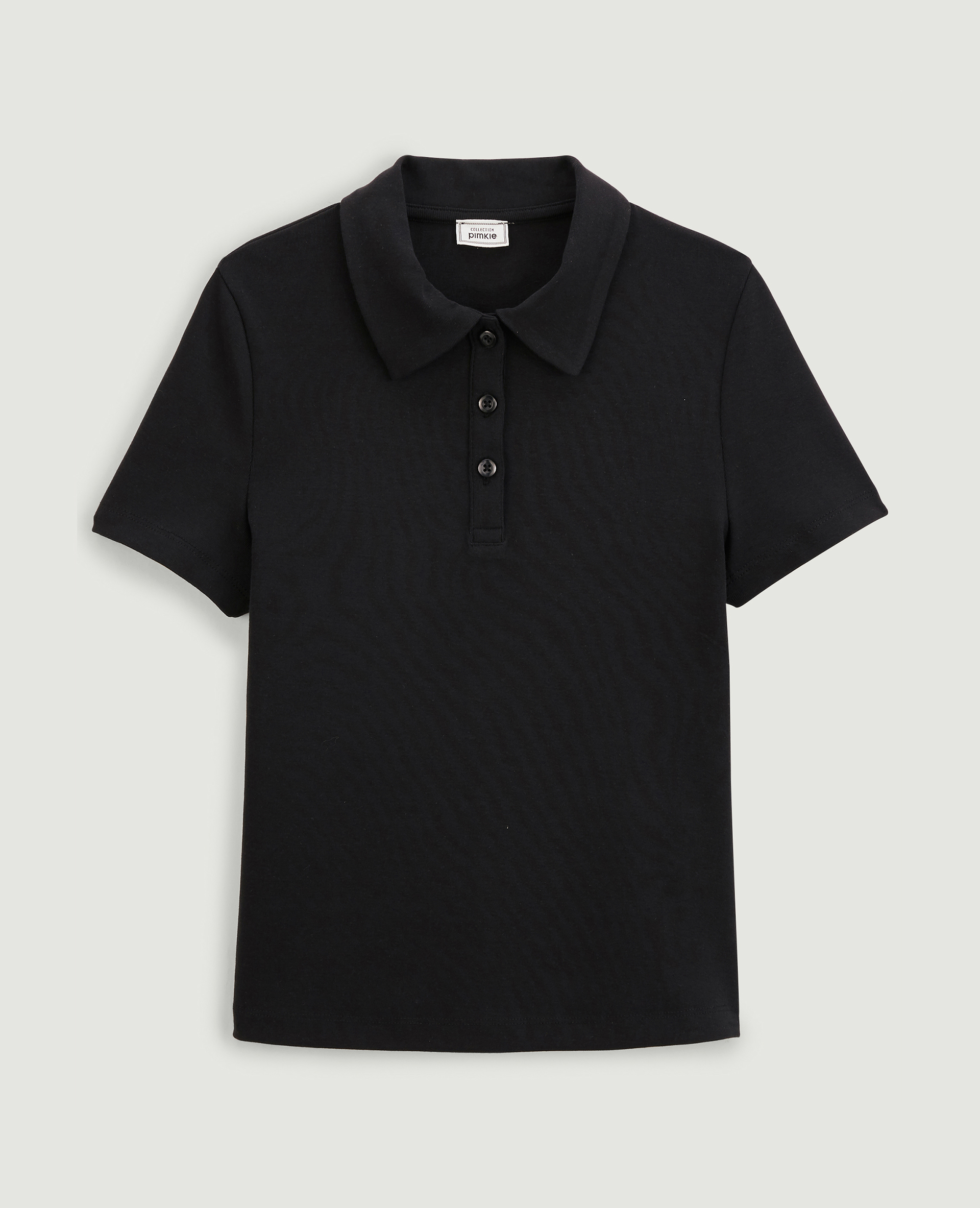 Top forme polo noir - Pimkie