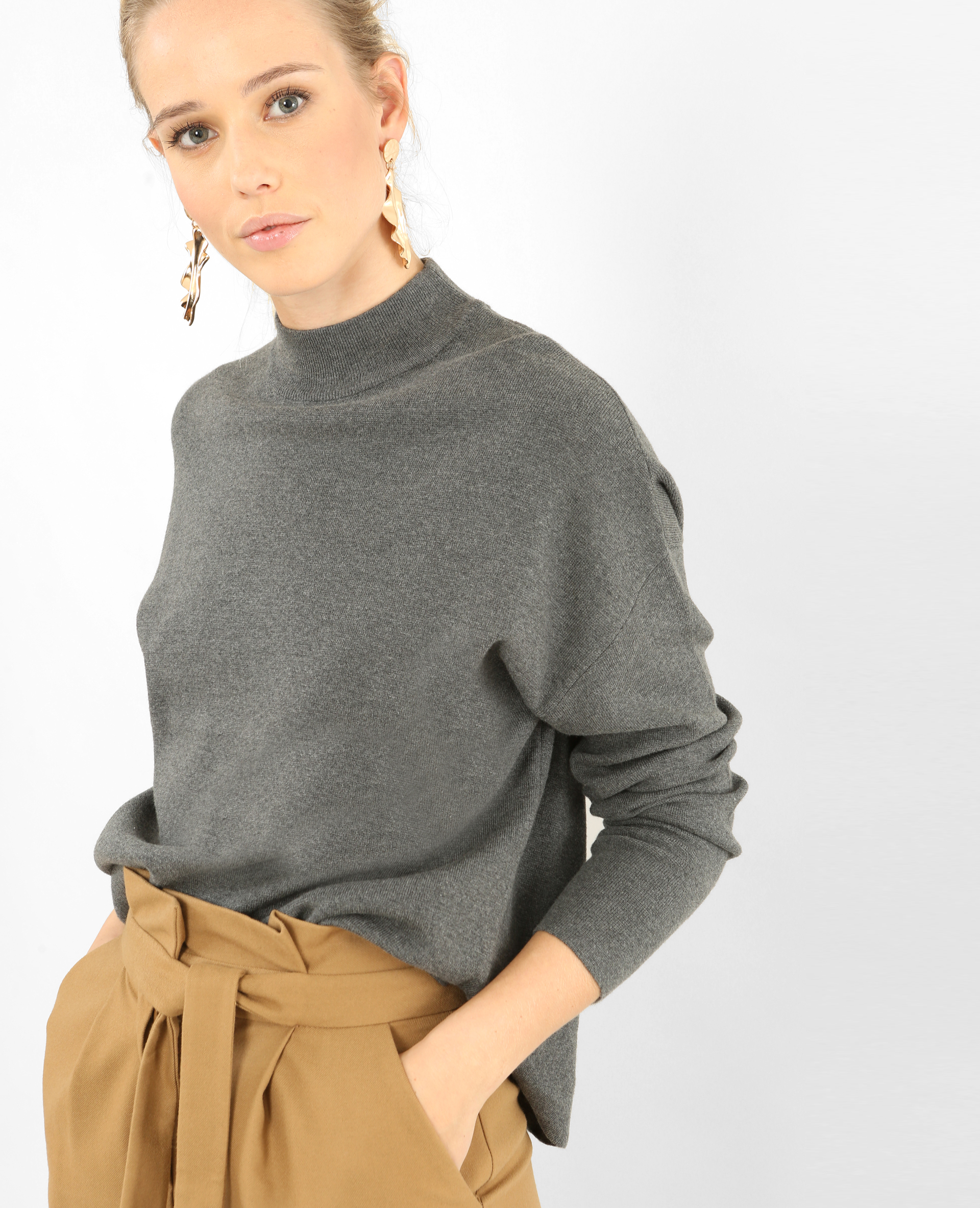 Pull col montant Pimkie