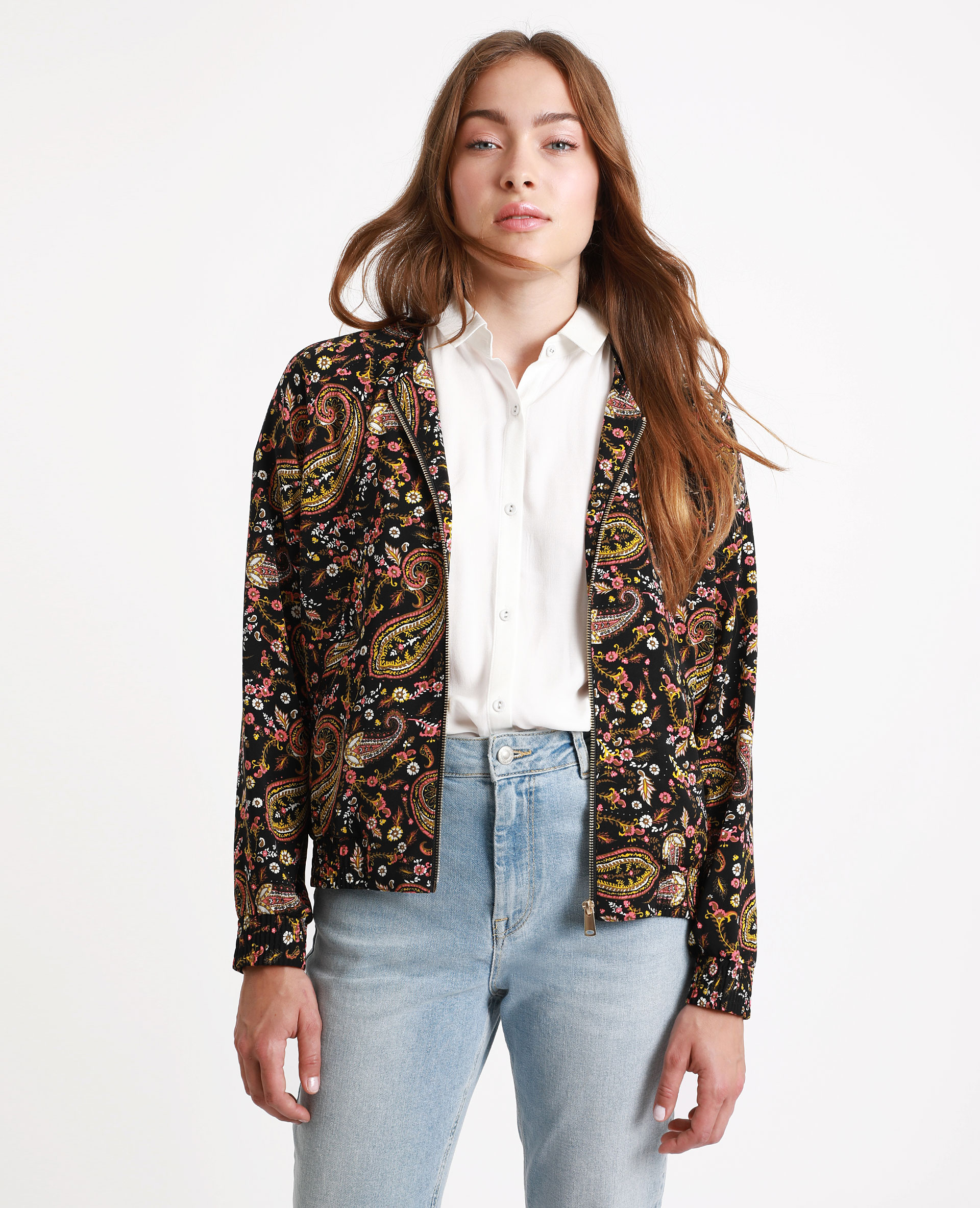 Bomber leger imprime Pimkie