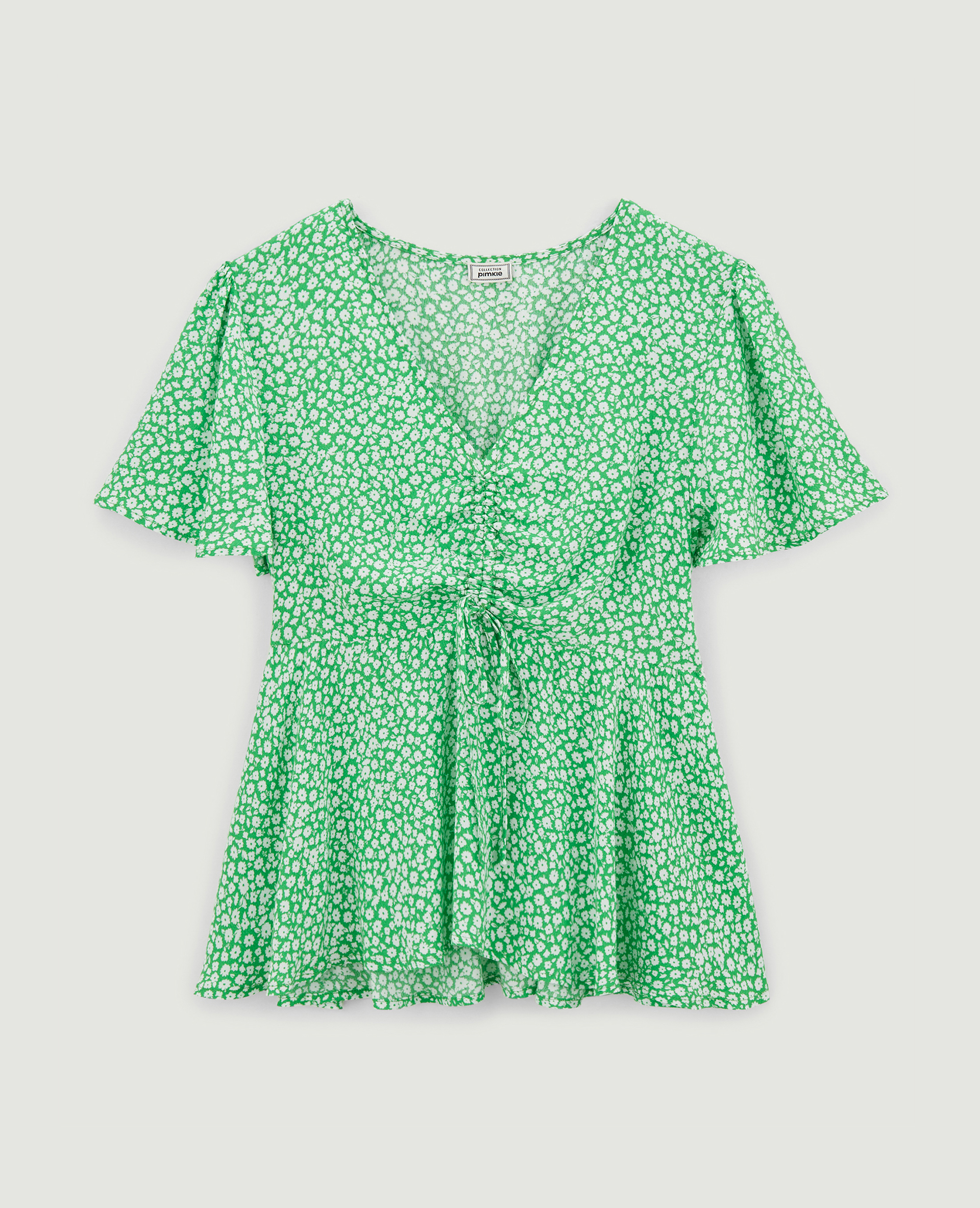 Top en tissu fluide noir - Pimkie