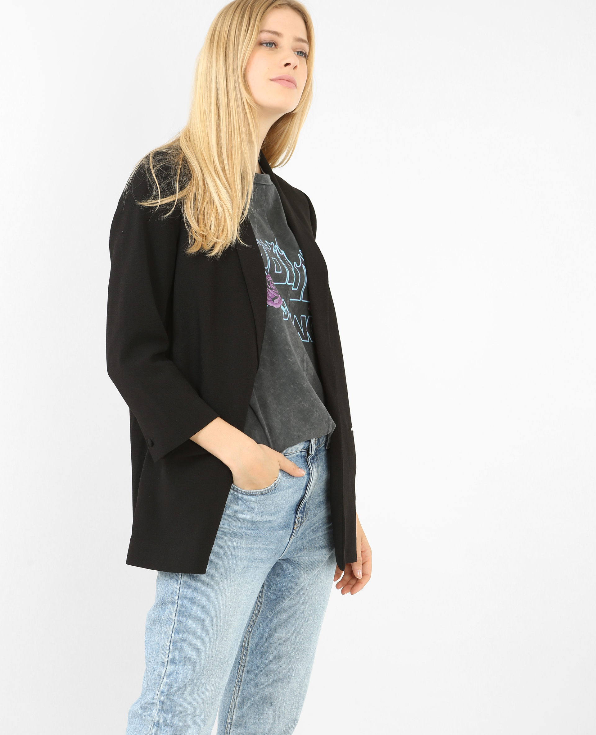 Blazer pimkie noir new arrivals