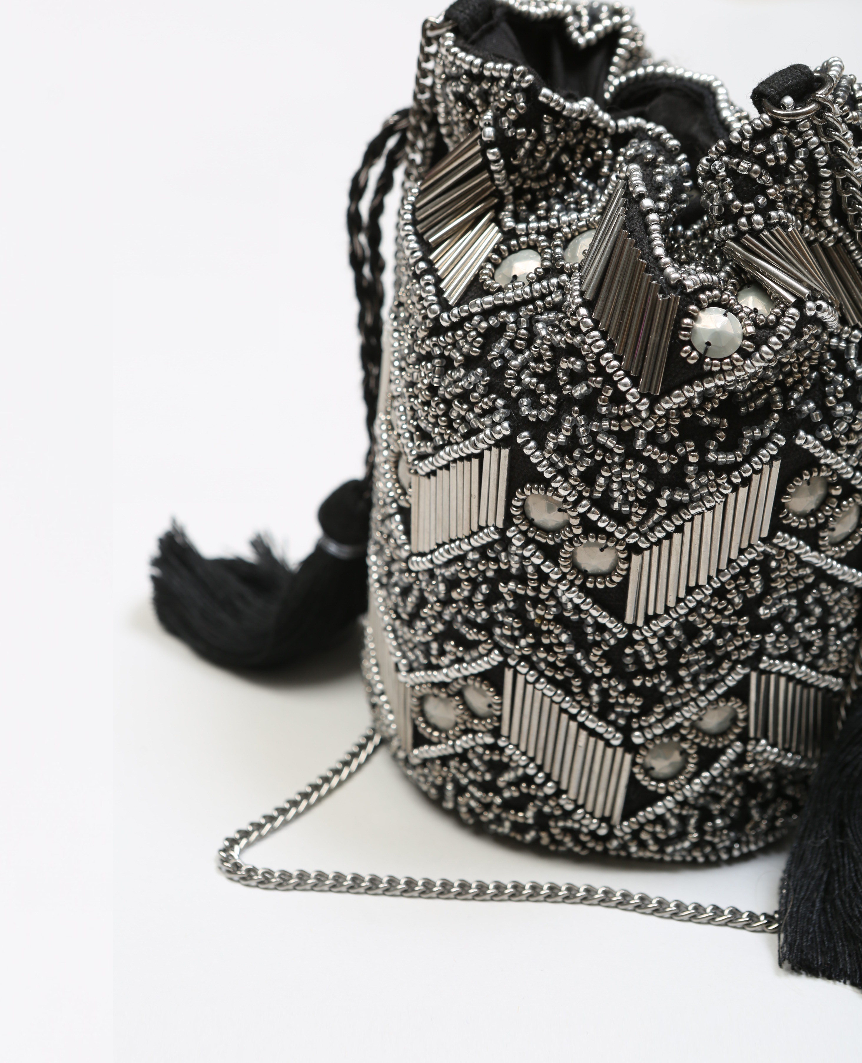 Mini sac brod perles Pimkie