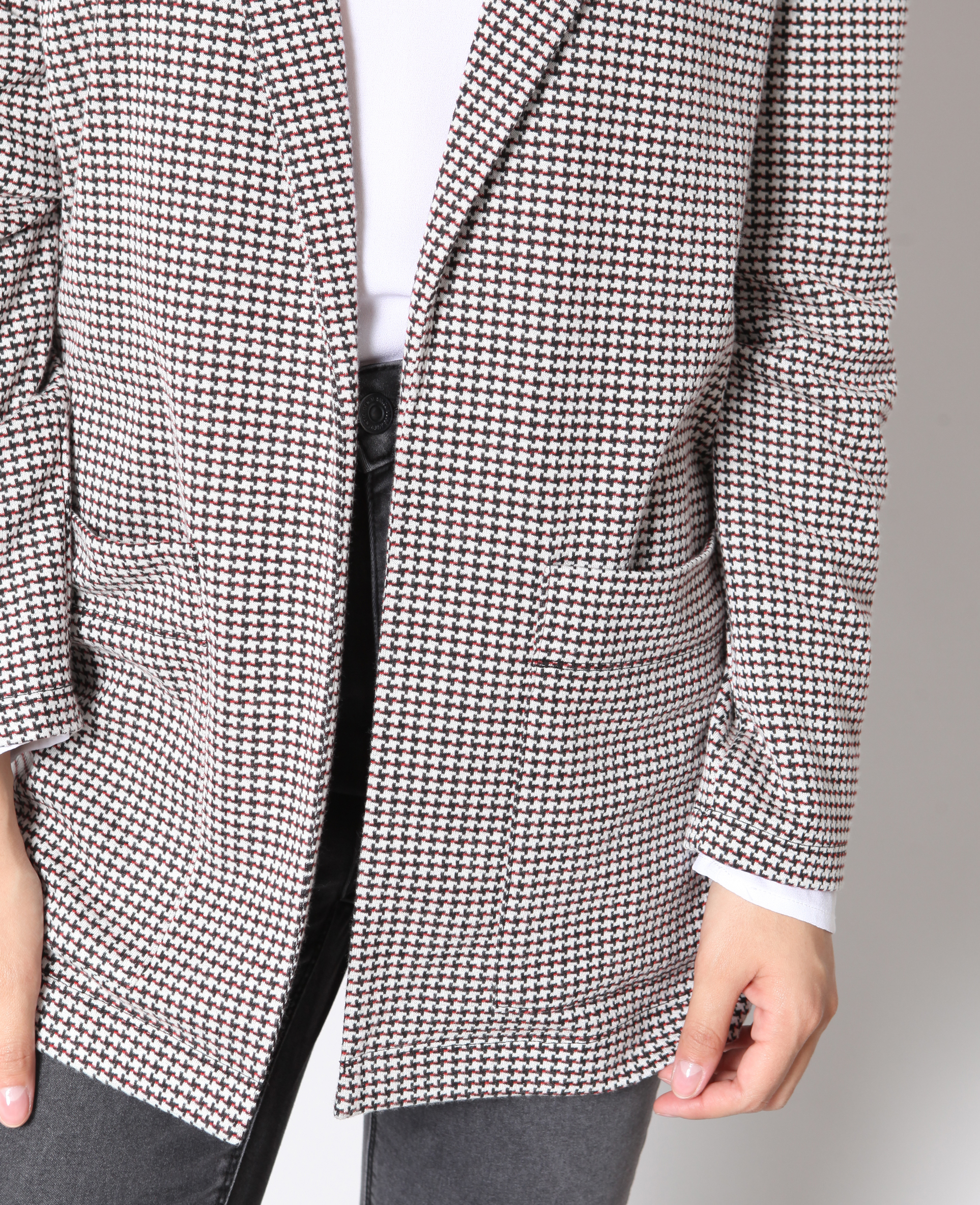 Blazer imprimé noir - Pimkie