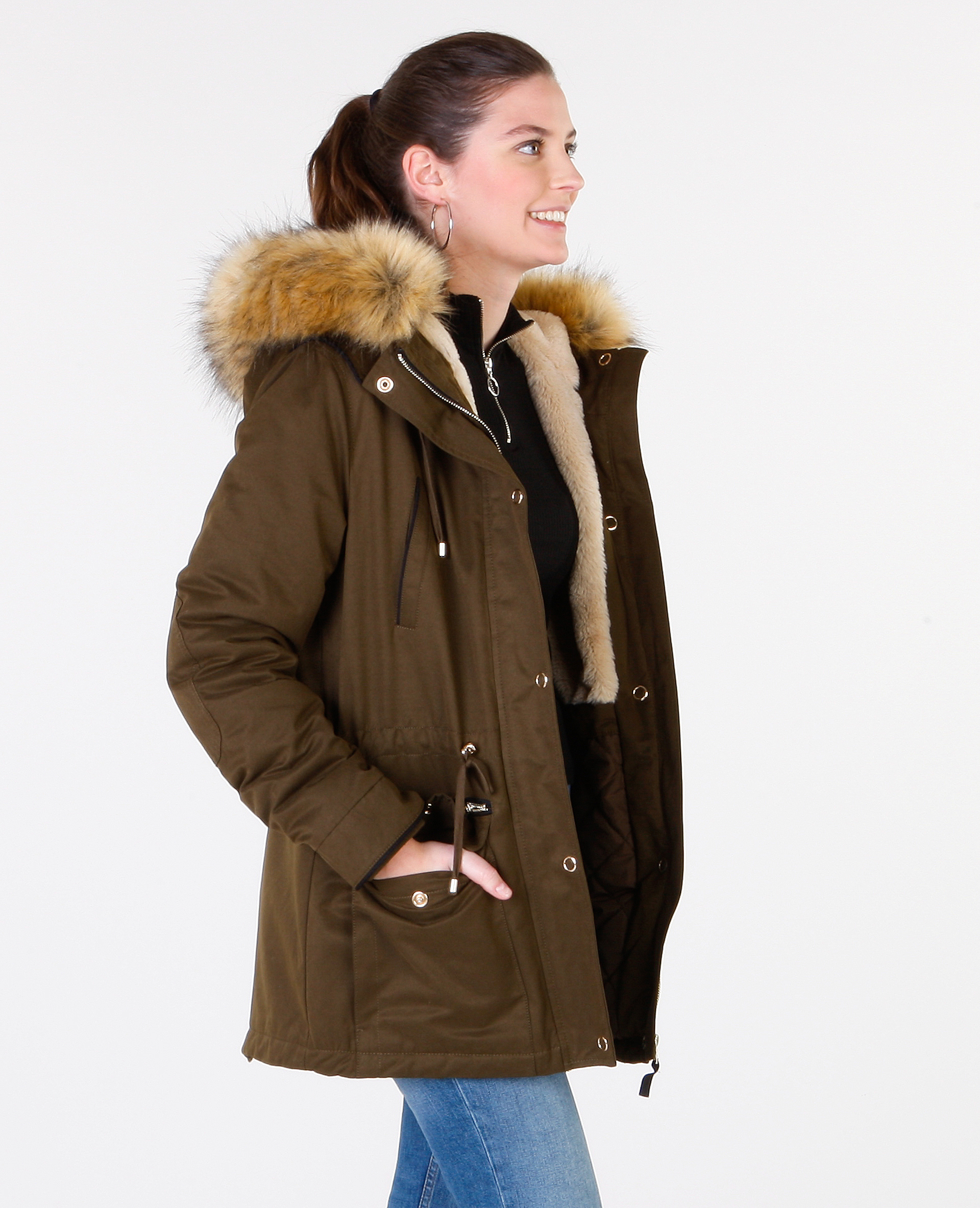 parka vert kaki femme pimkie