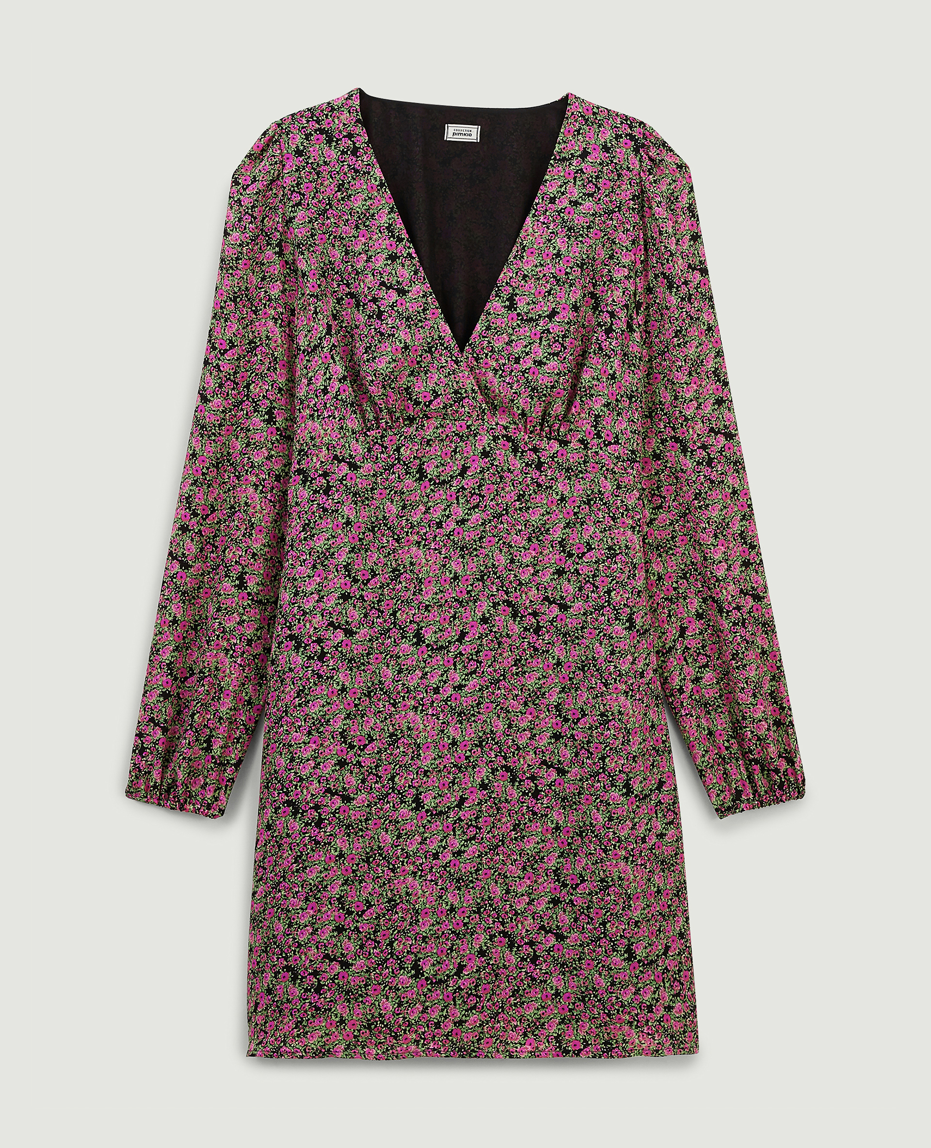 Robe courte et fluide noir - Pimkie