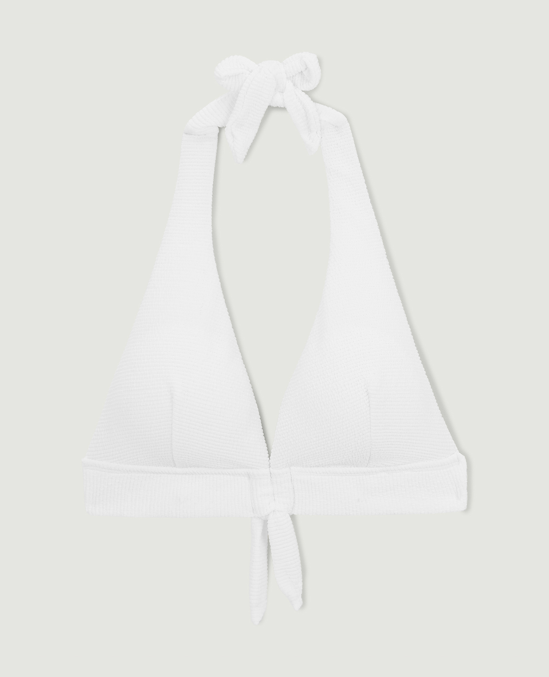 Haut de maillot triangle foulard écru - Pimkie