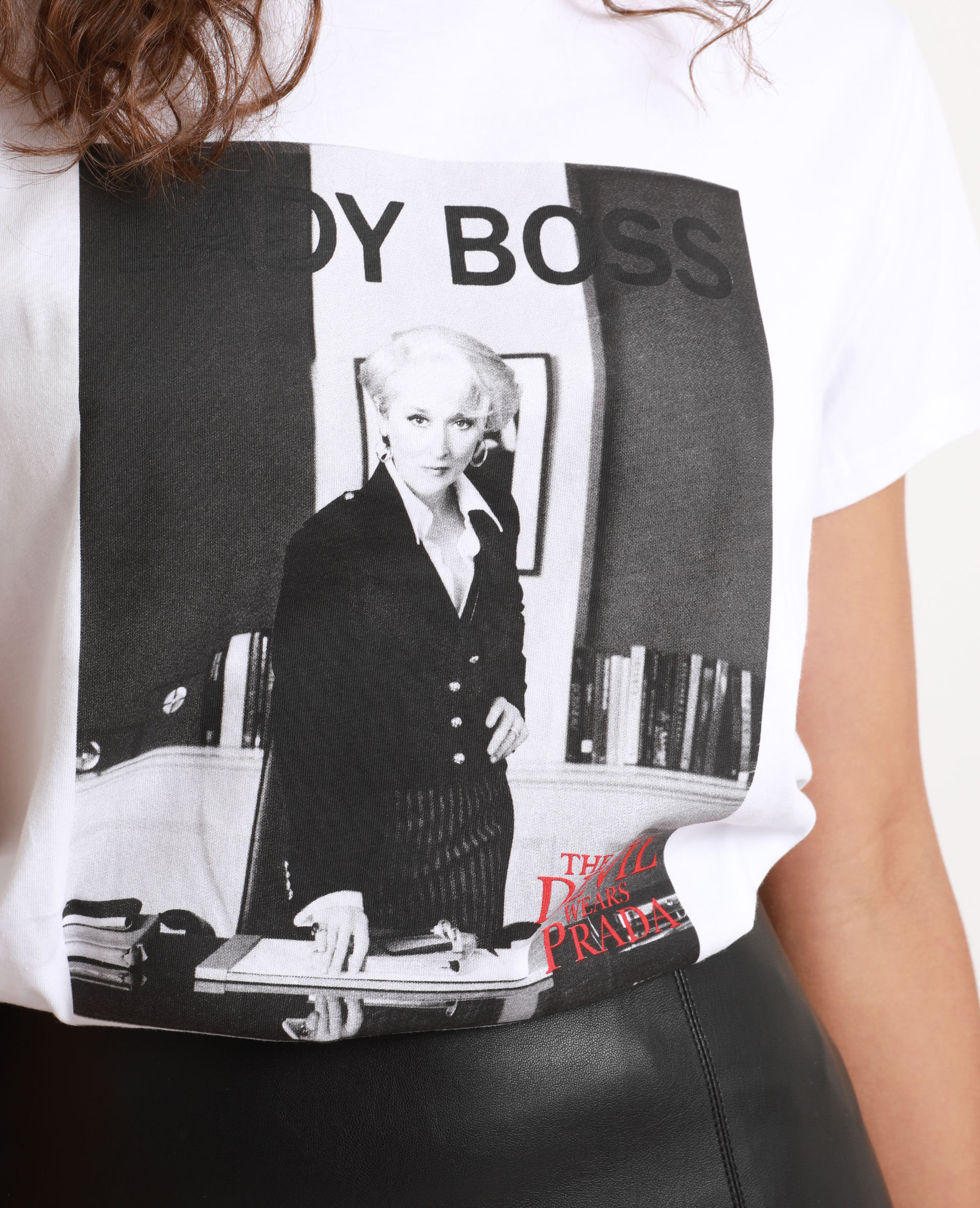 T Shirt Le Diable S Habille En Prada Blanc 407738905n48 Pimkie