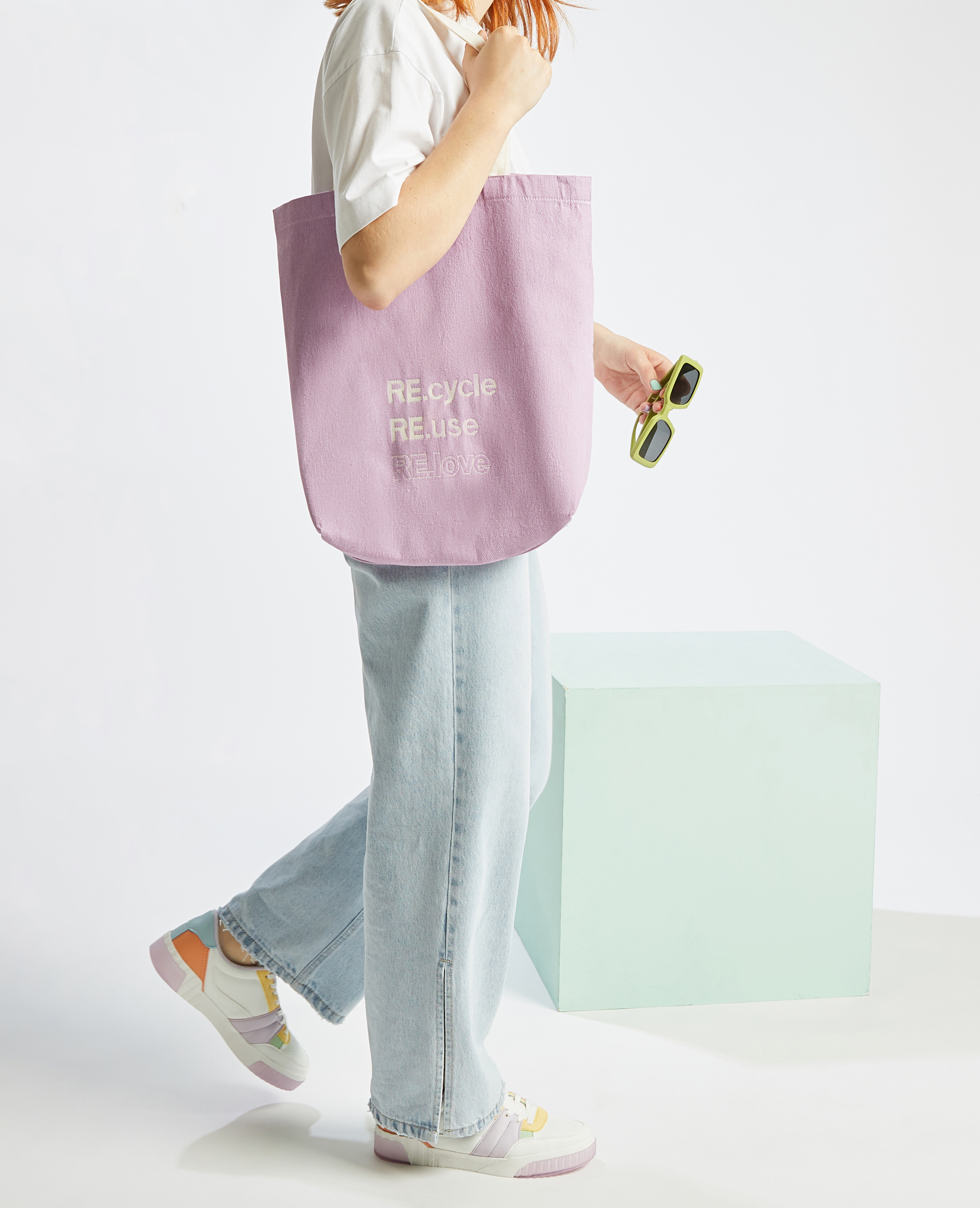 Grand tote bag 100 recycl Pimkie