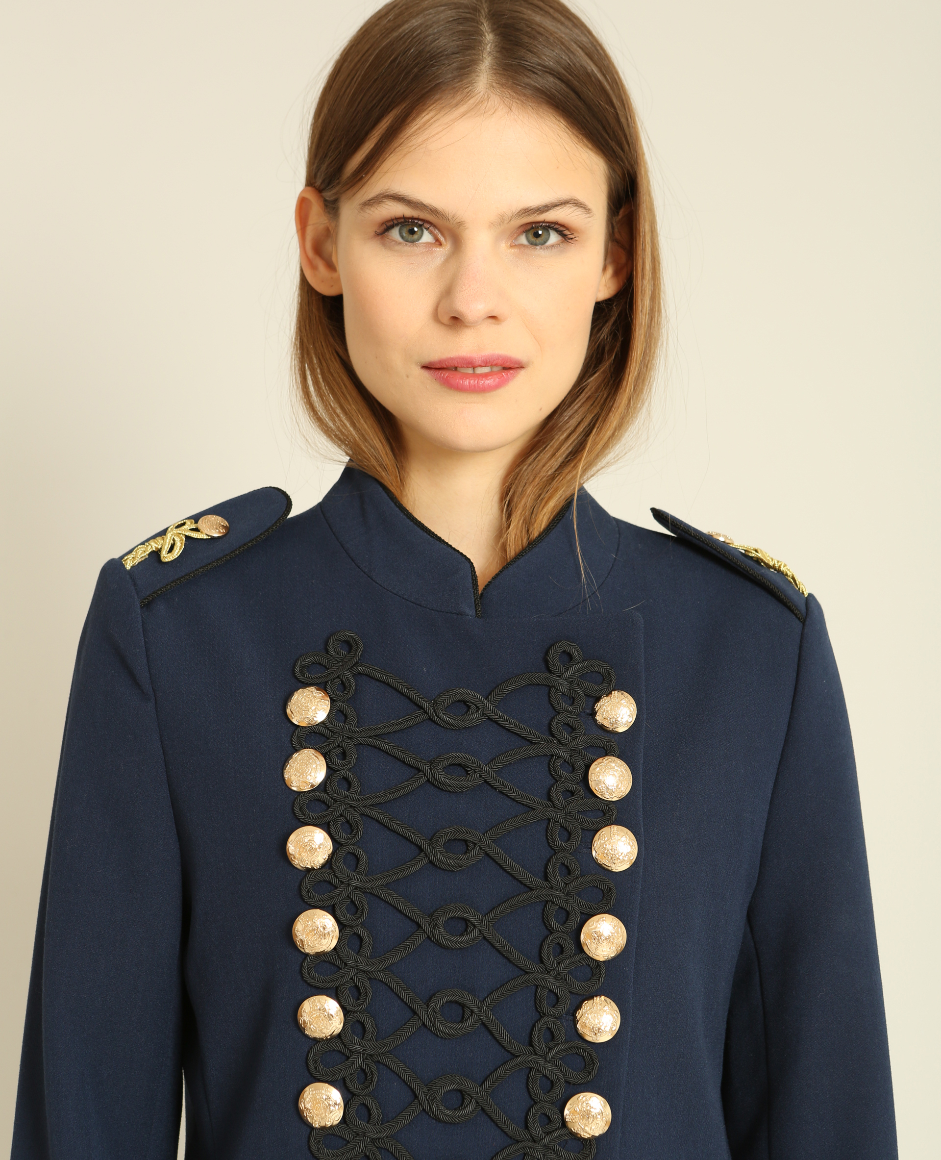 Veste officier bleu marine - 323236635A08 | Pimkie