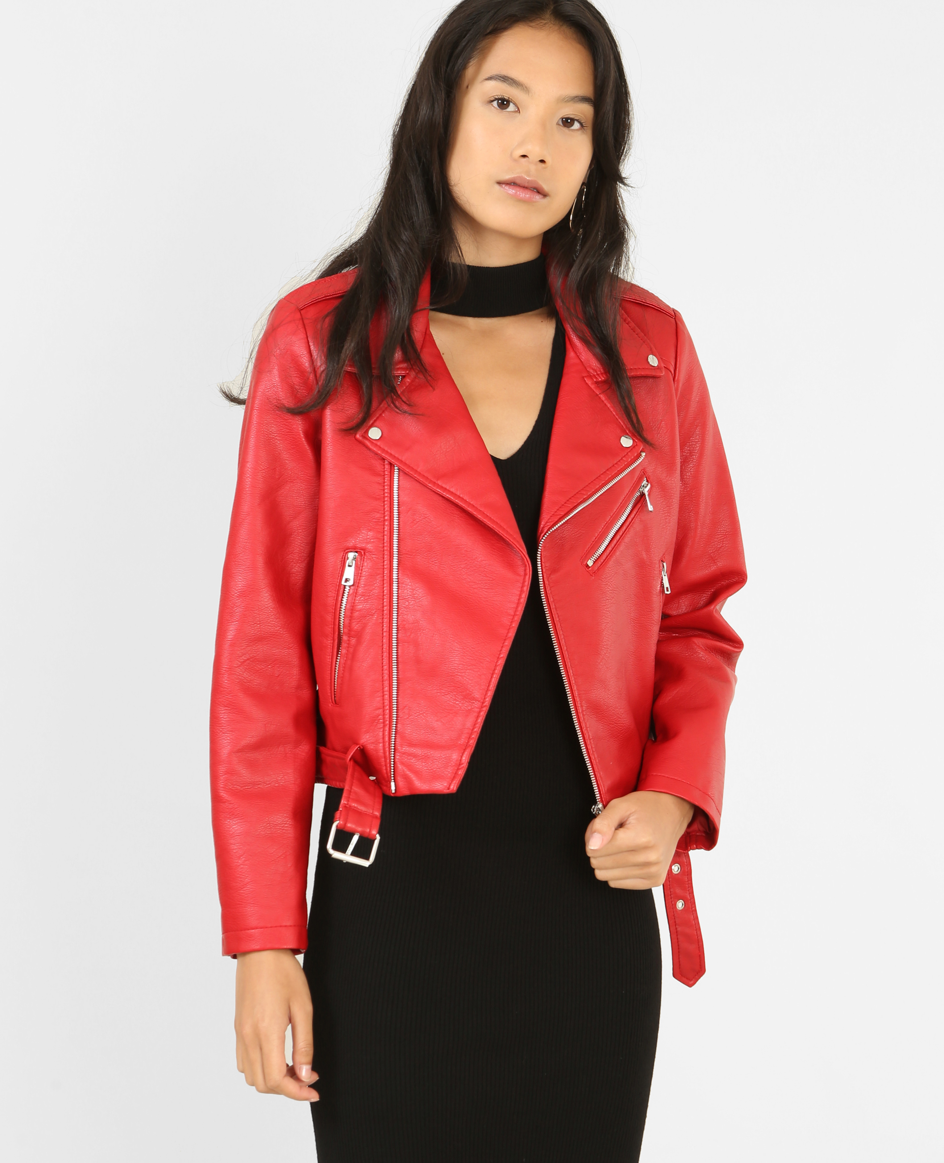 Pimkie veste rouge clearance
