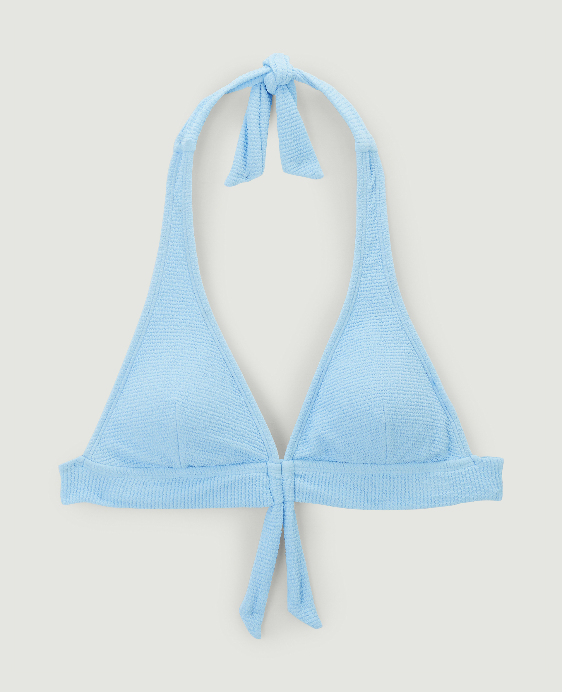 Haut de maillot de bain triangle bleu - Pimkie