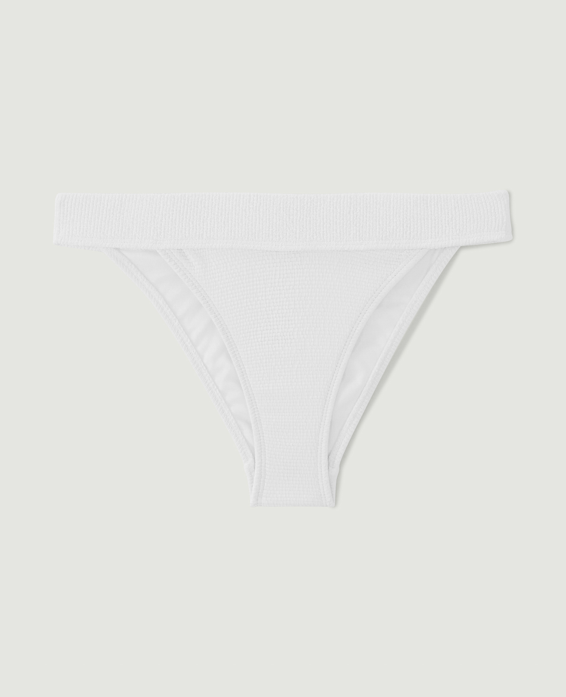 Bas de maillot culotte échancrée écru - Pimkie