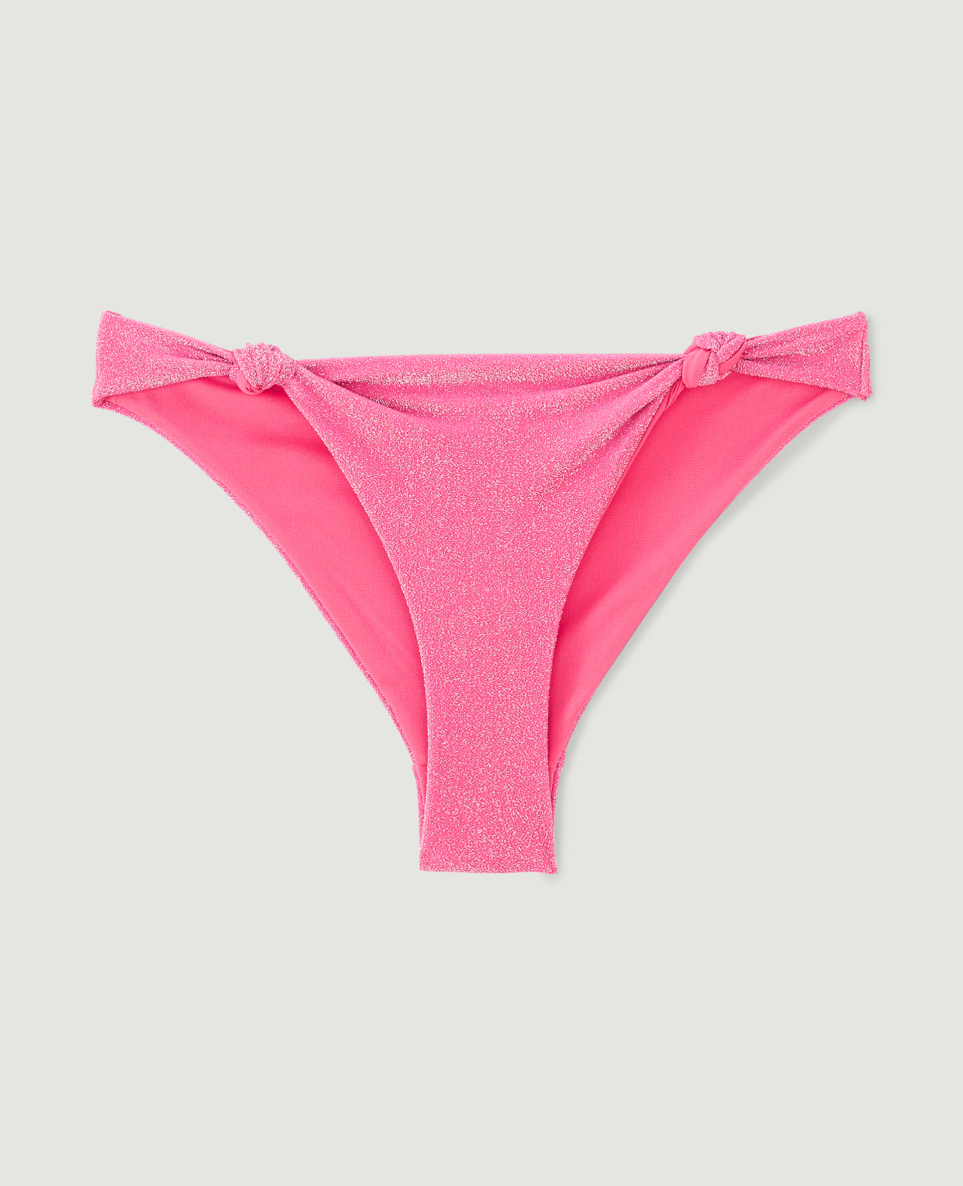 Bas de maillot culotte avec nœuds rose - Pimkie