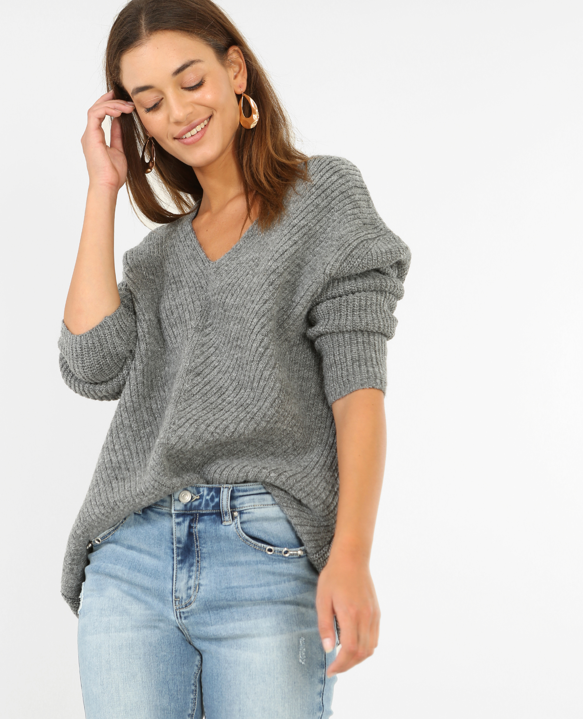 Pull en maille chaude